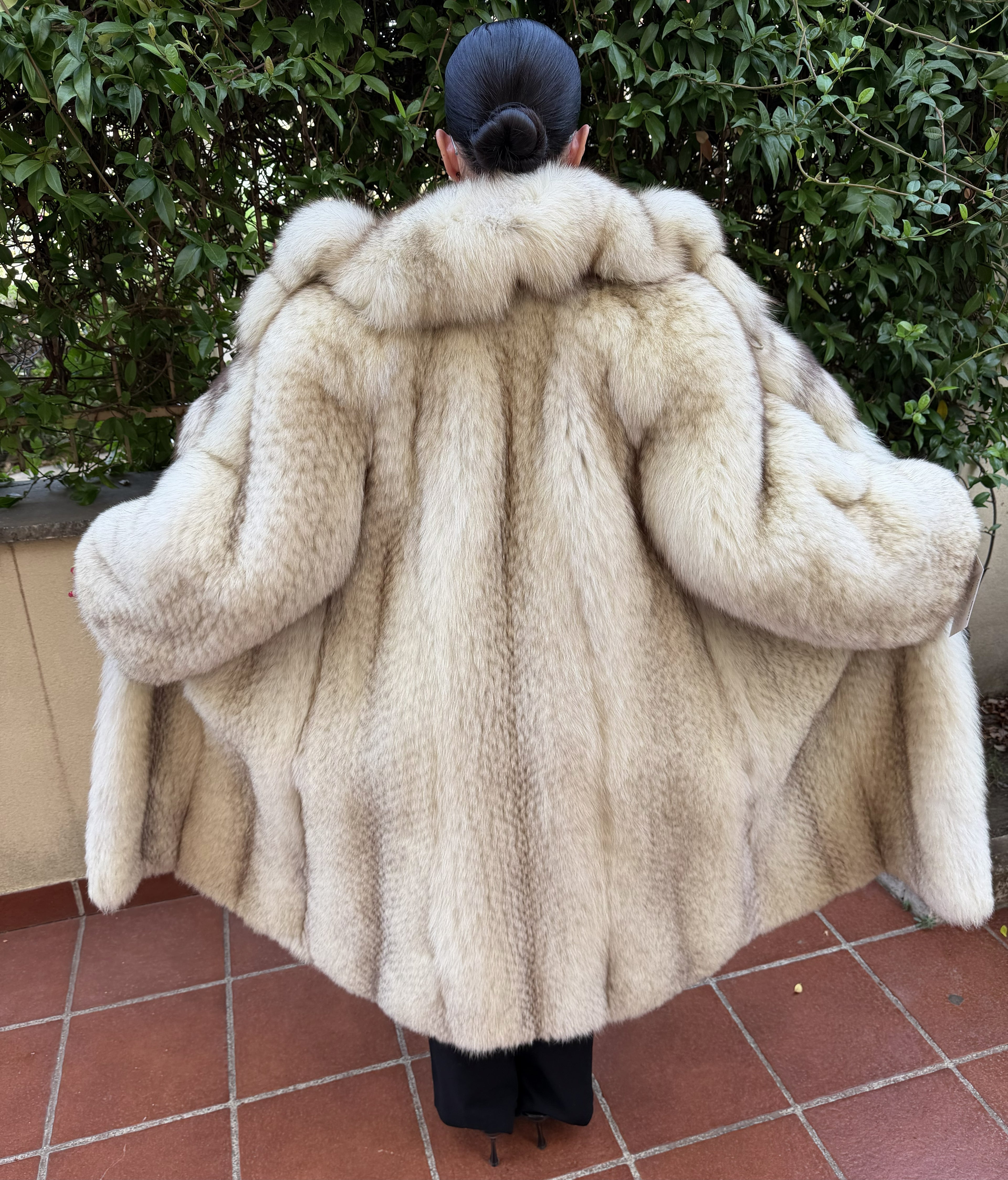 Fox fur jacket