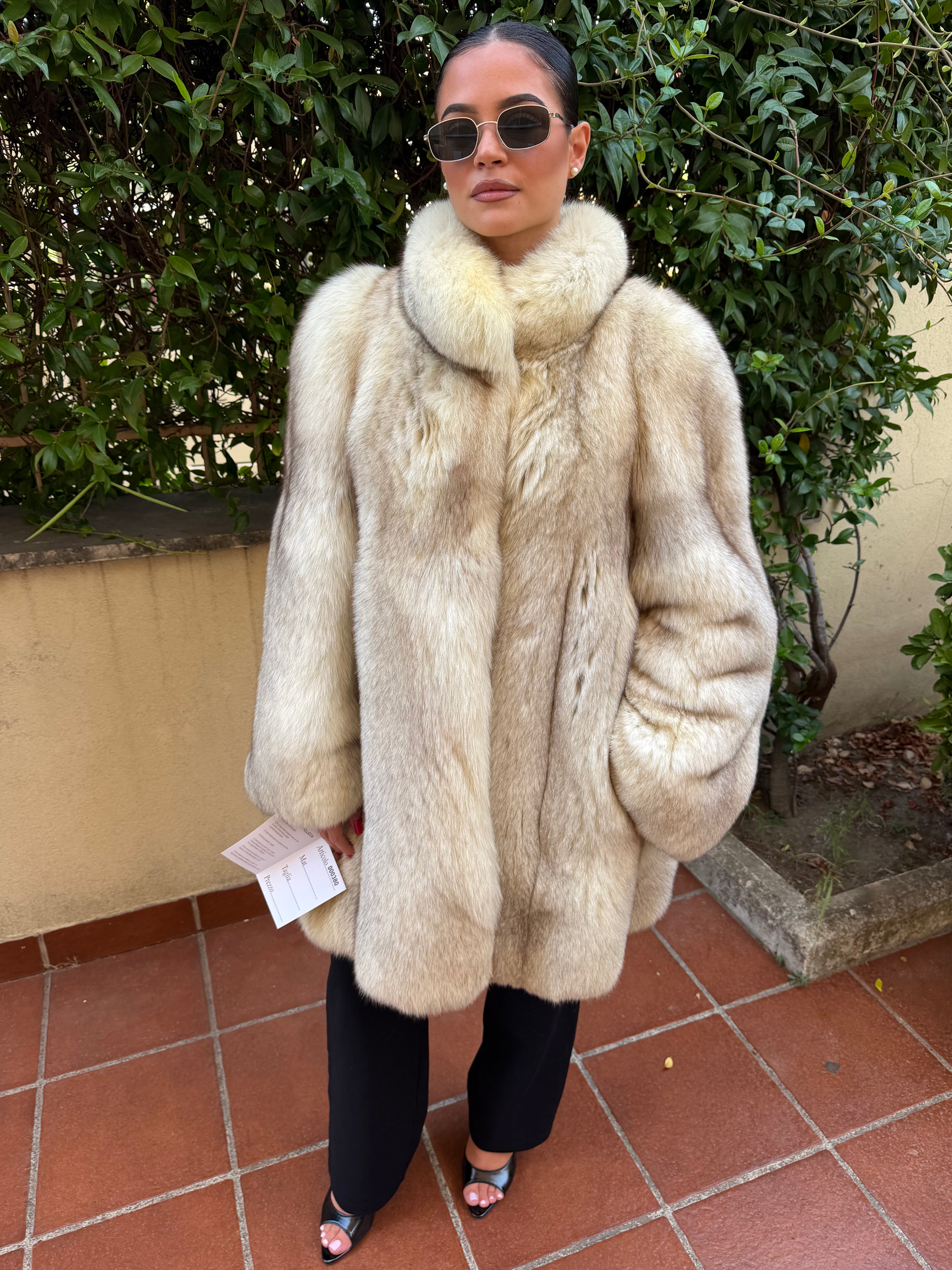 Fox fur jacket
