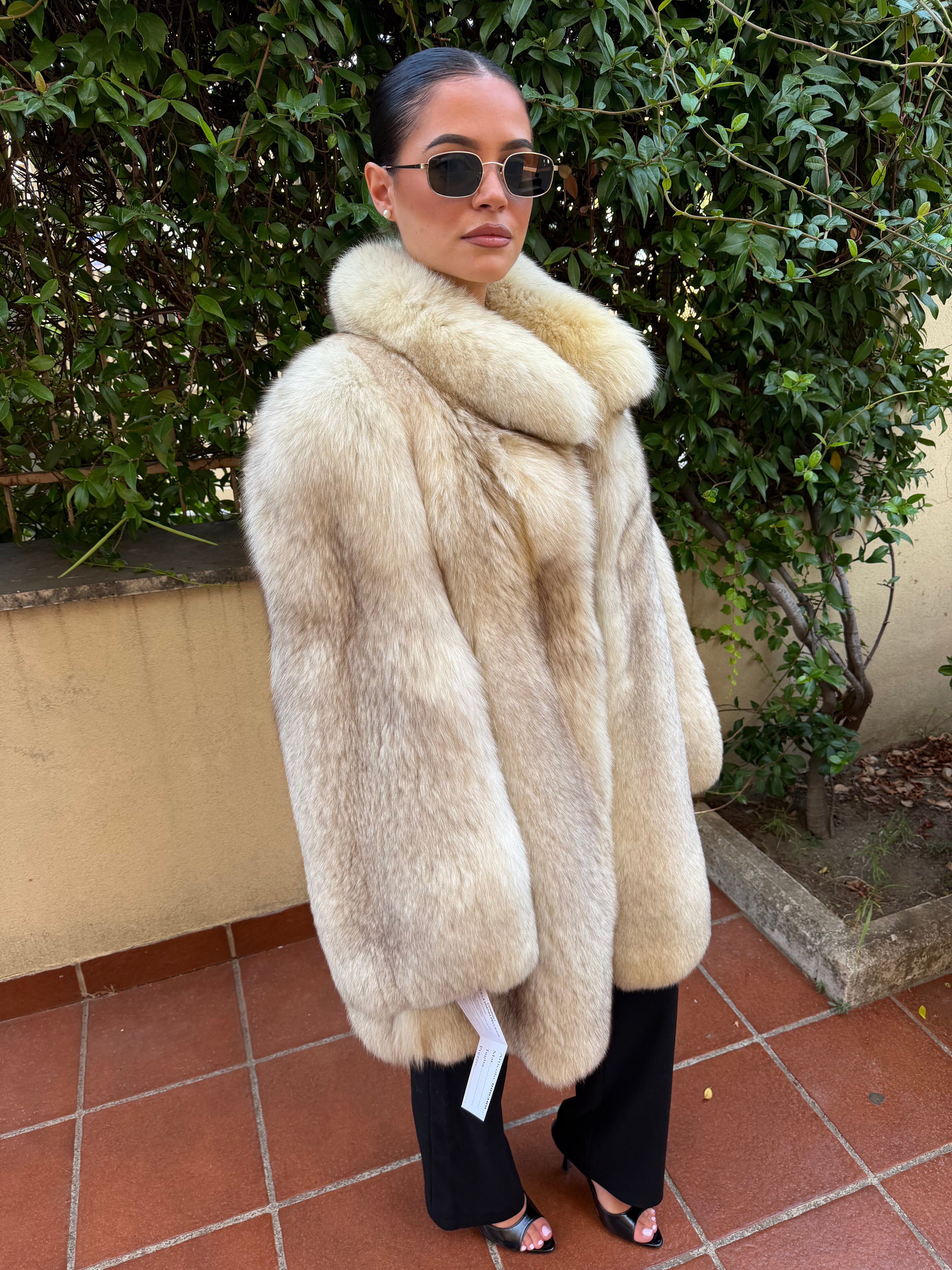 Fox fur jacket