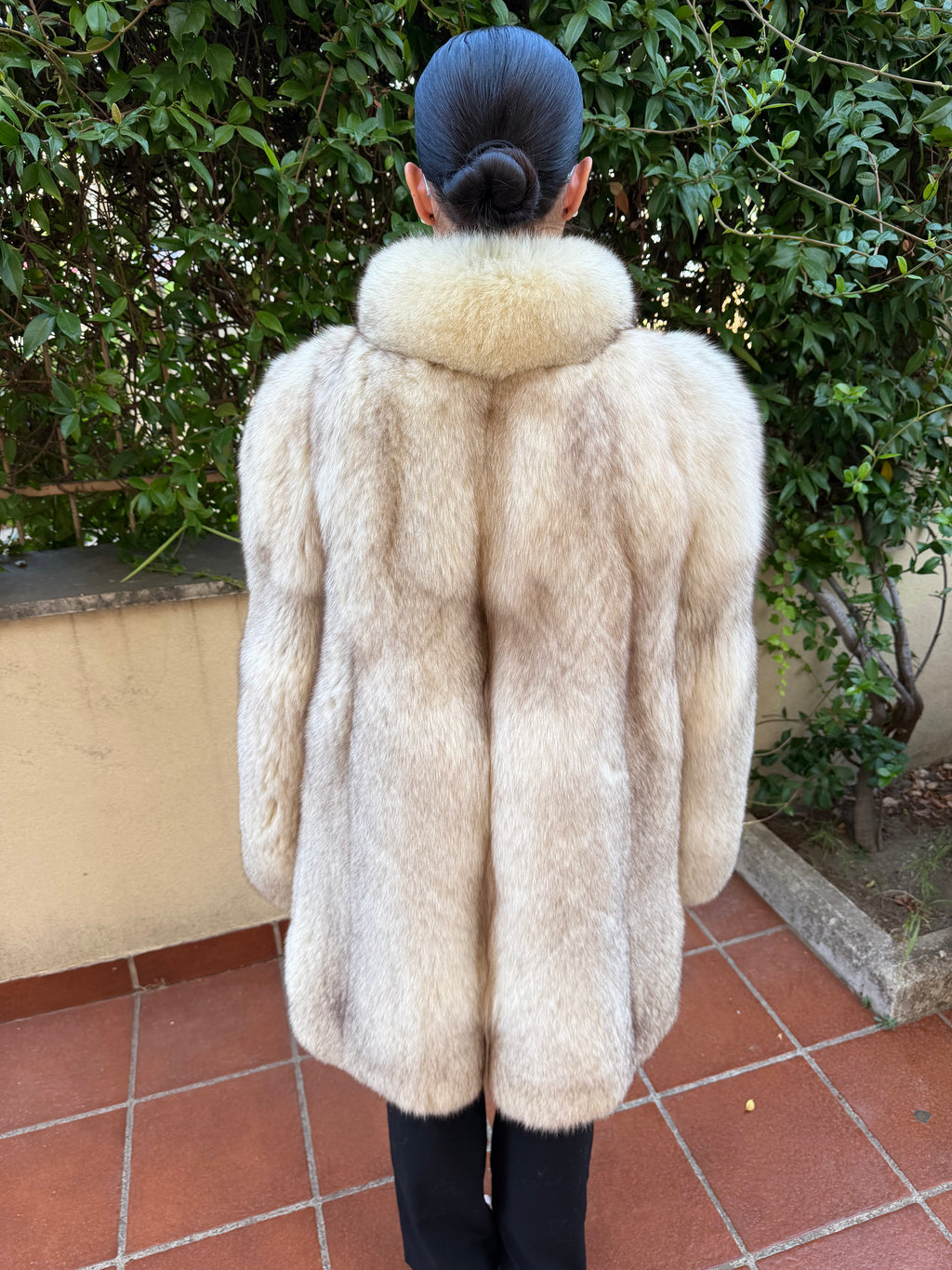Fox fur jacket