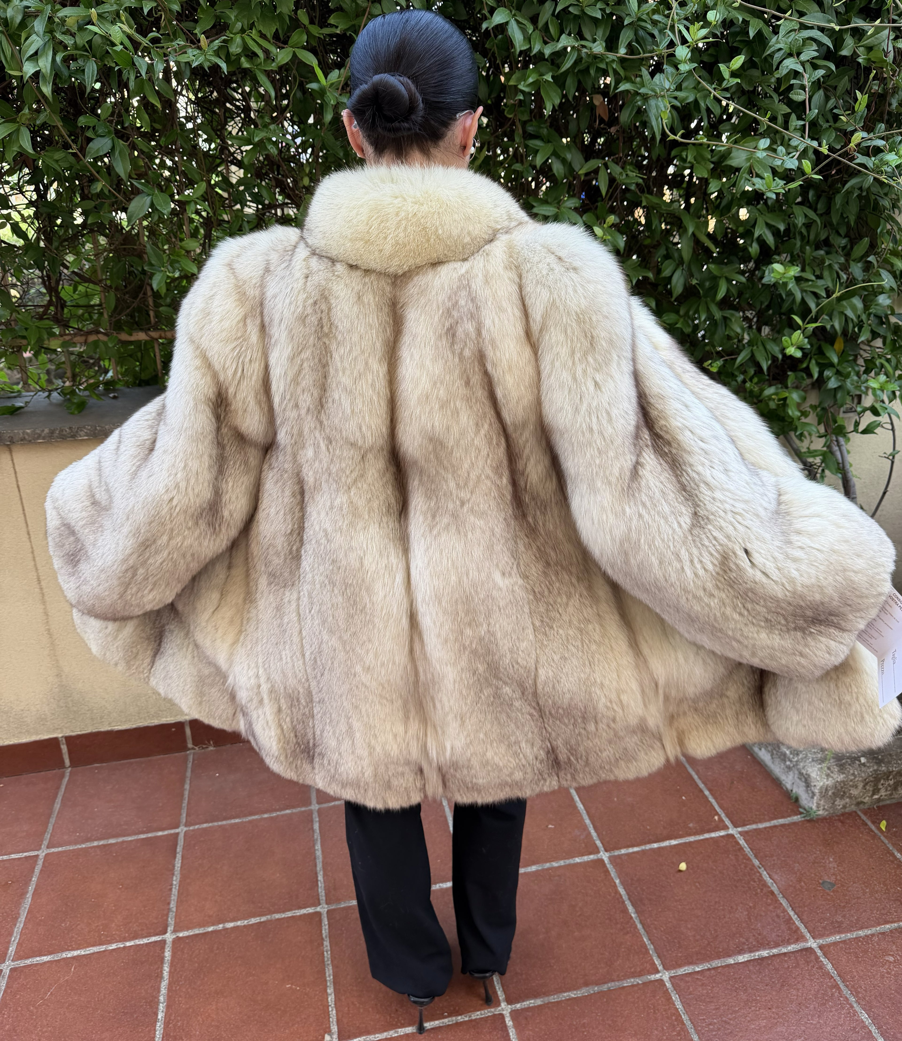 Fox fur jacket