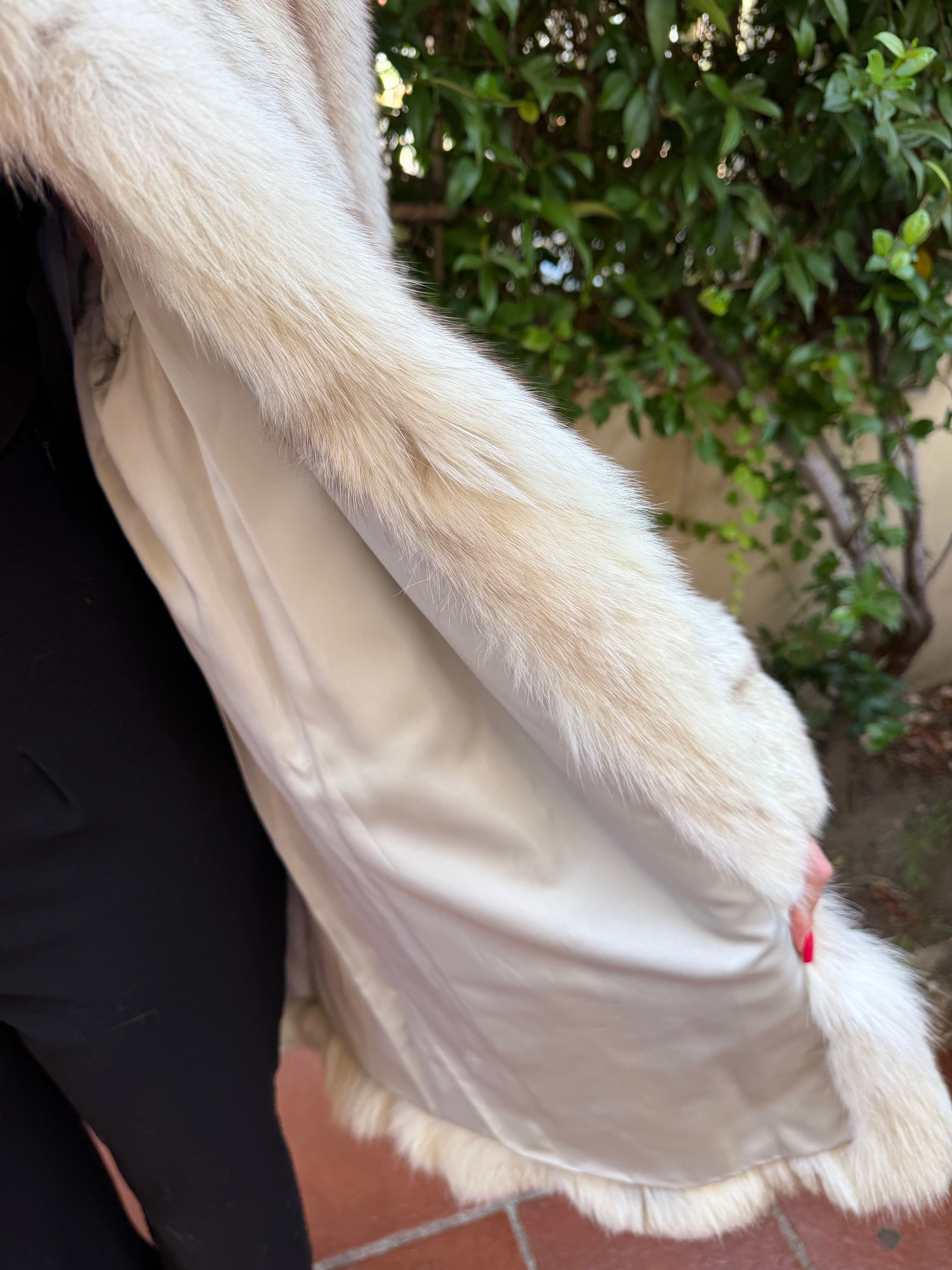 Fox fur jacket