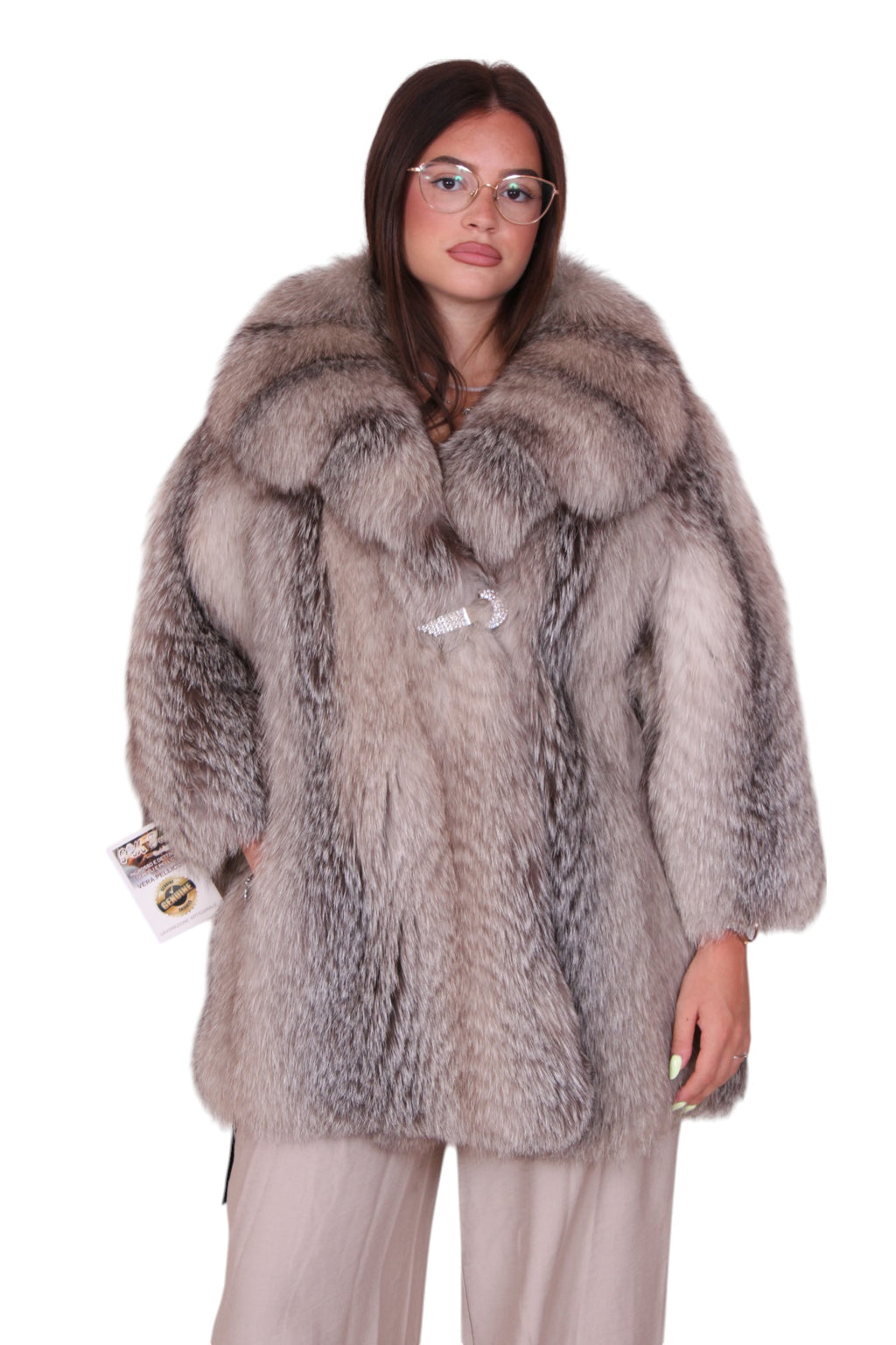 Fox fur jacket