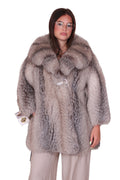 Fox fur jacket