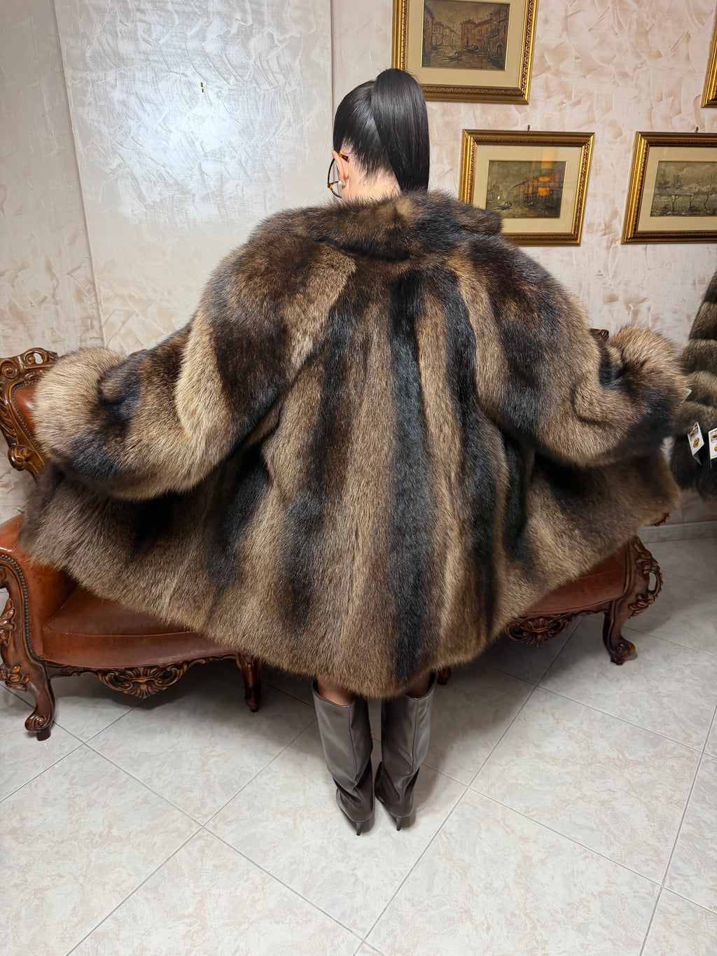 Giacca pelliccia (raccoon)
