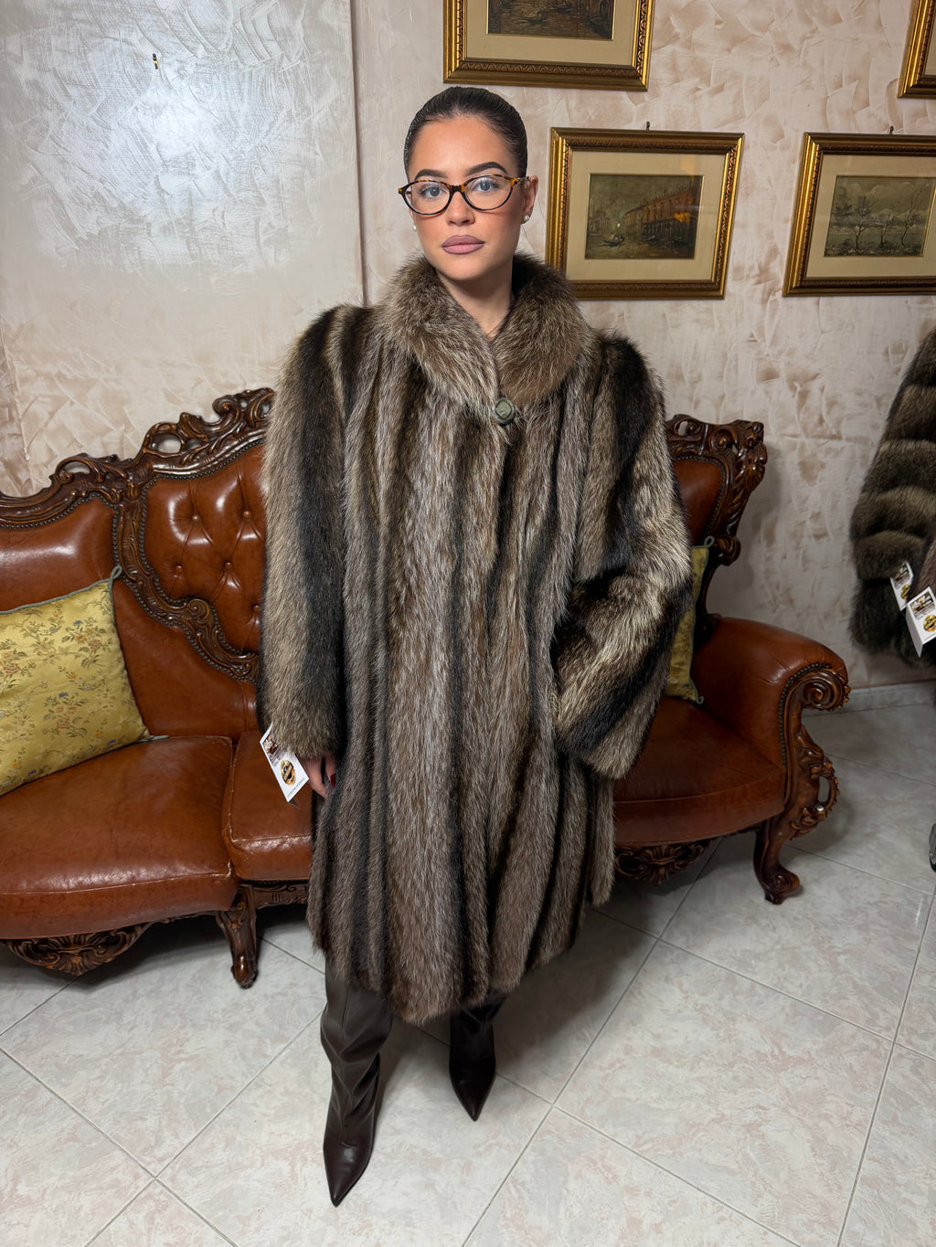 Cappotto pelliccia (raccoon)