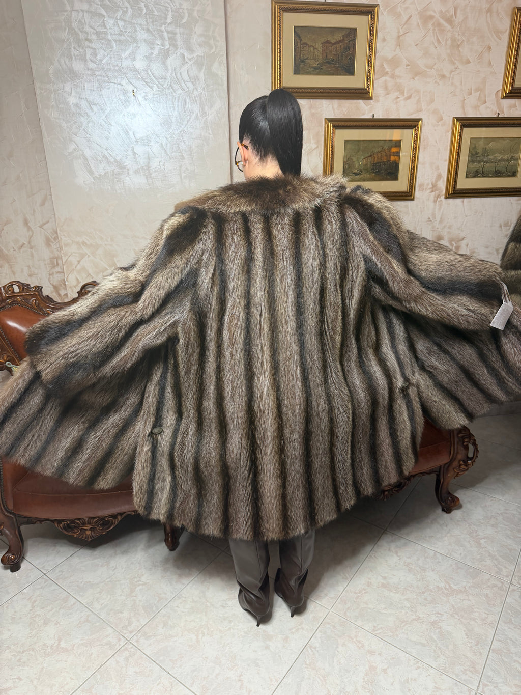 Cappotto pelliccia (raccoon)