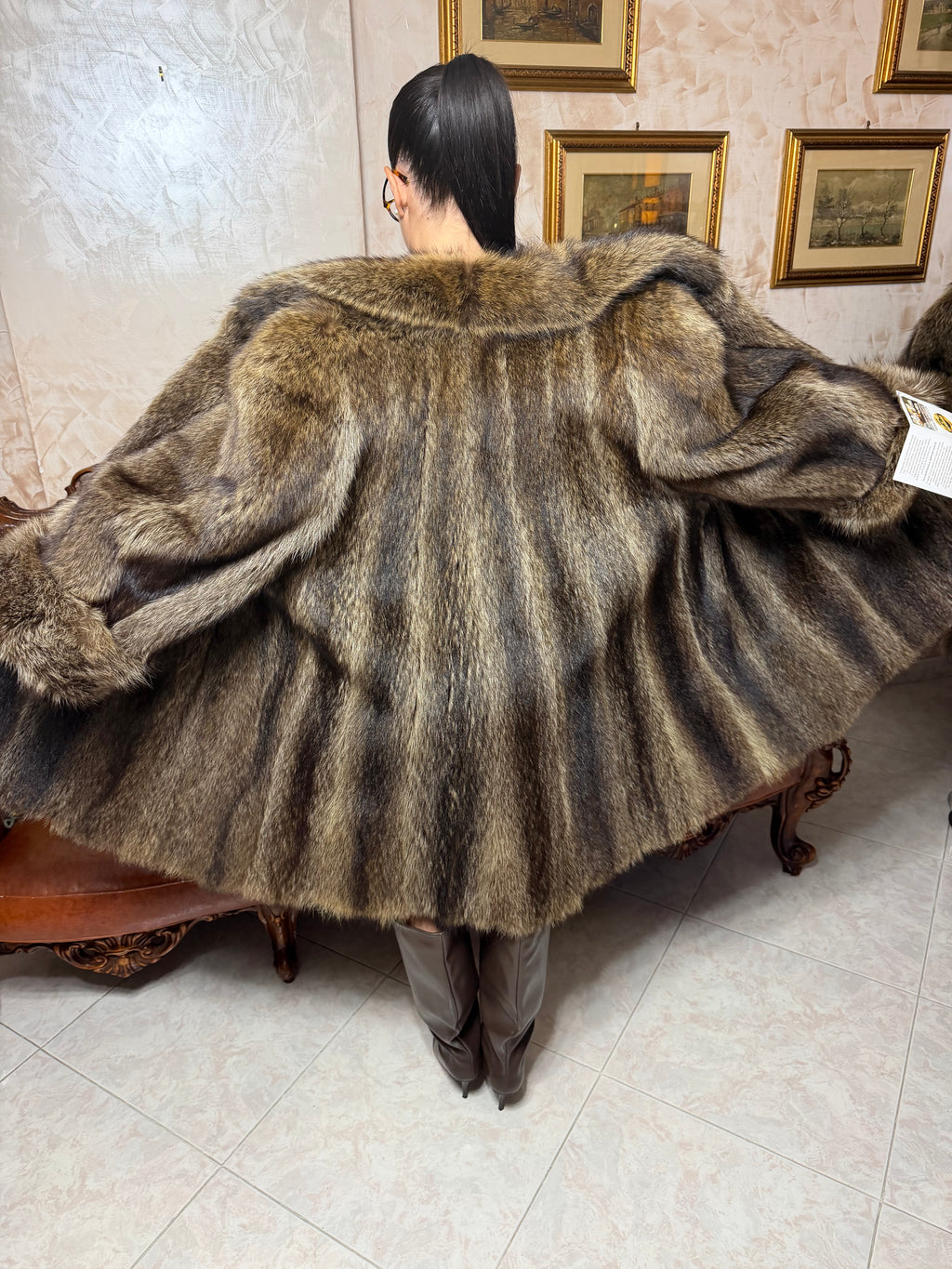 Giacca pelliccia (raccoon)