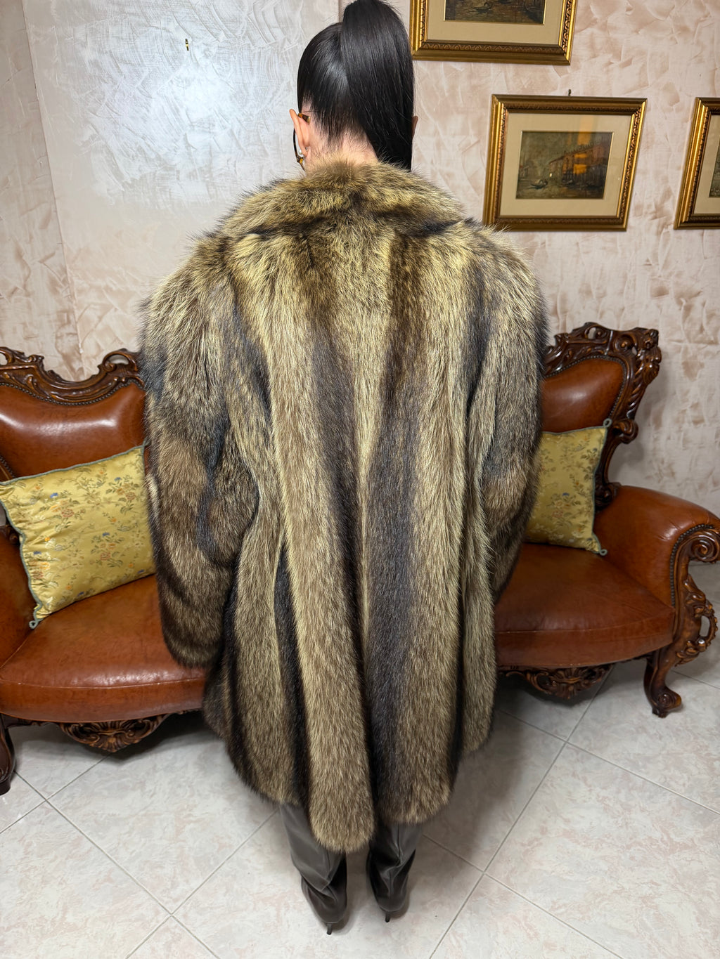 Giacca pelliccia (raccoon)
