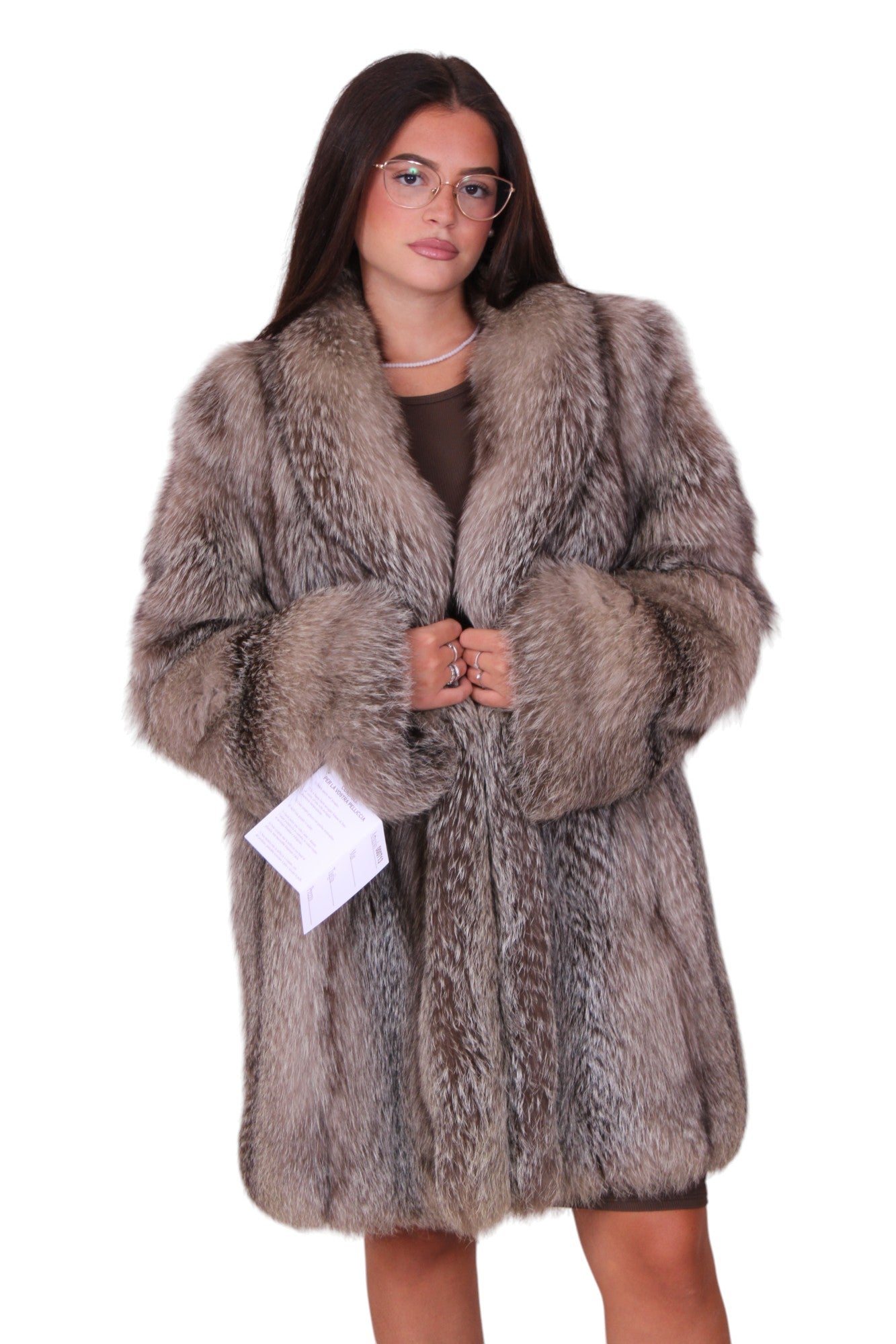 Fox fur jacket