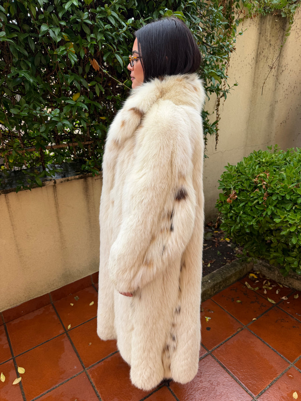 Fox fur jacket