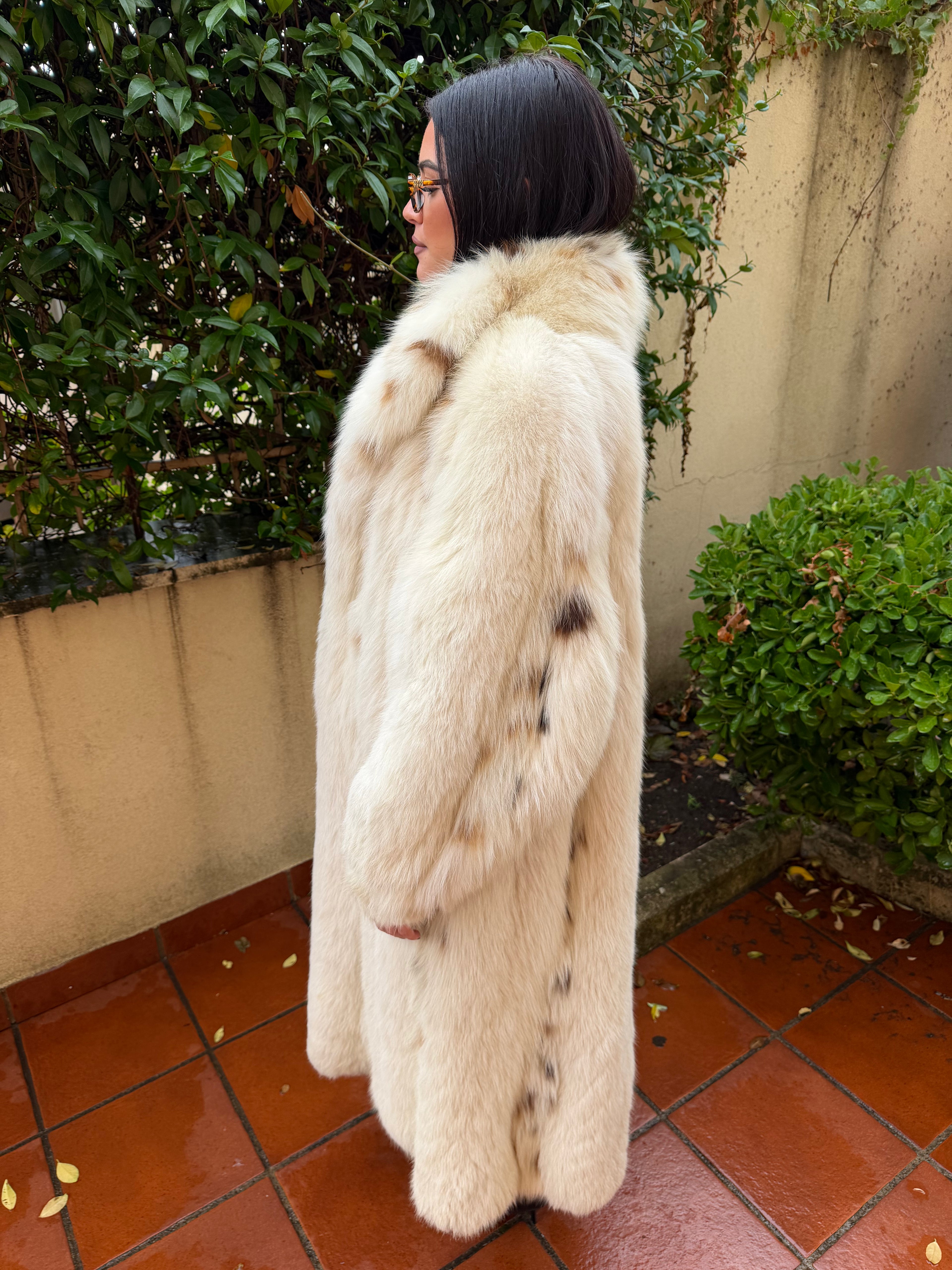 Fox fur jacket