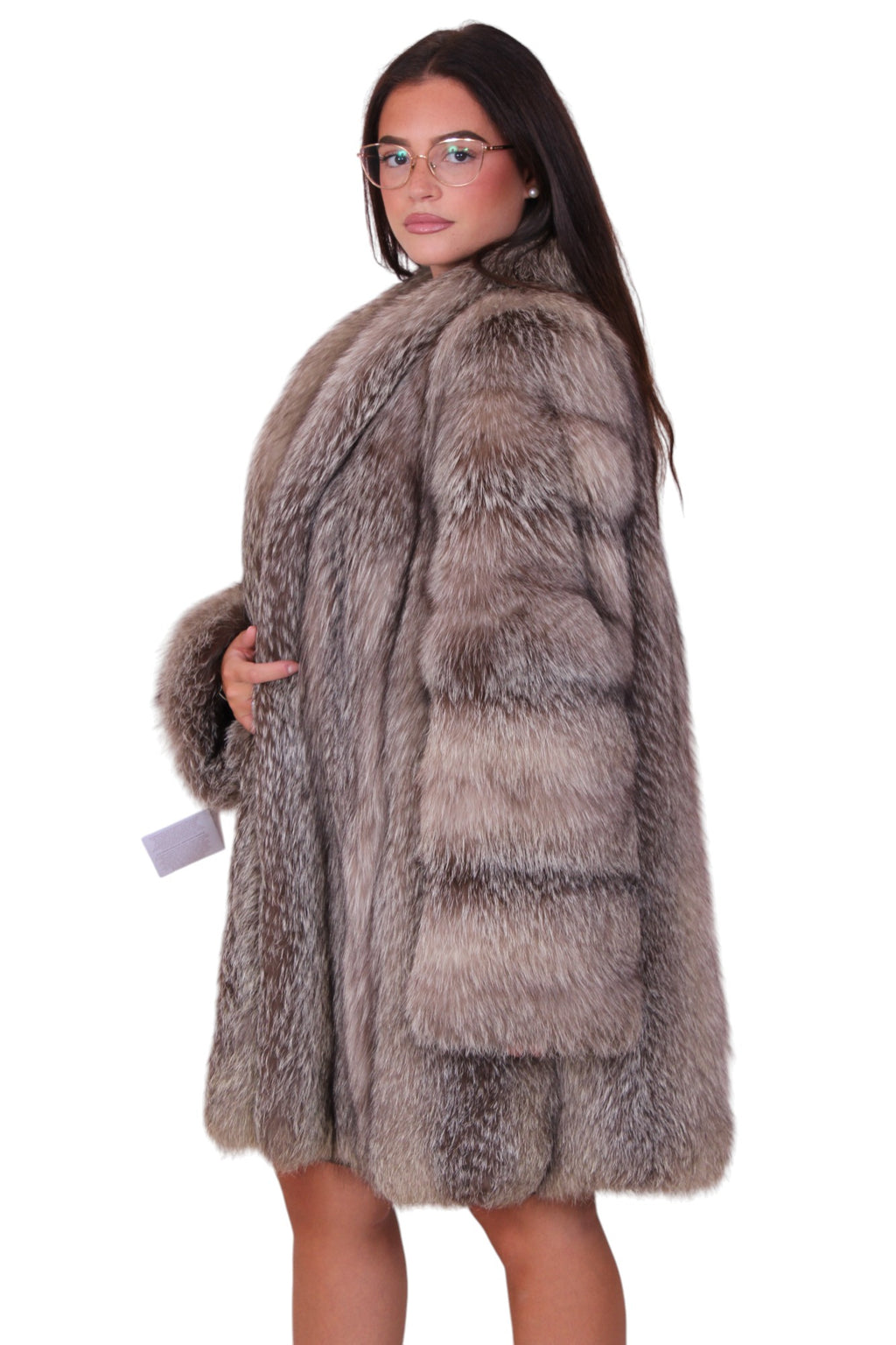 Fox fur jacket