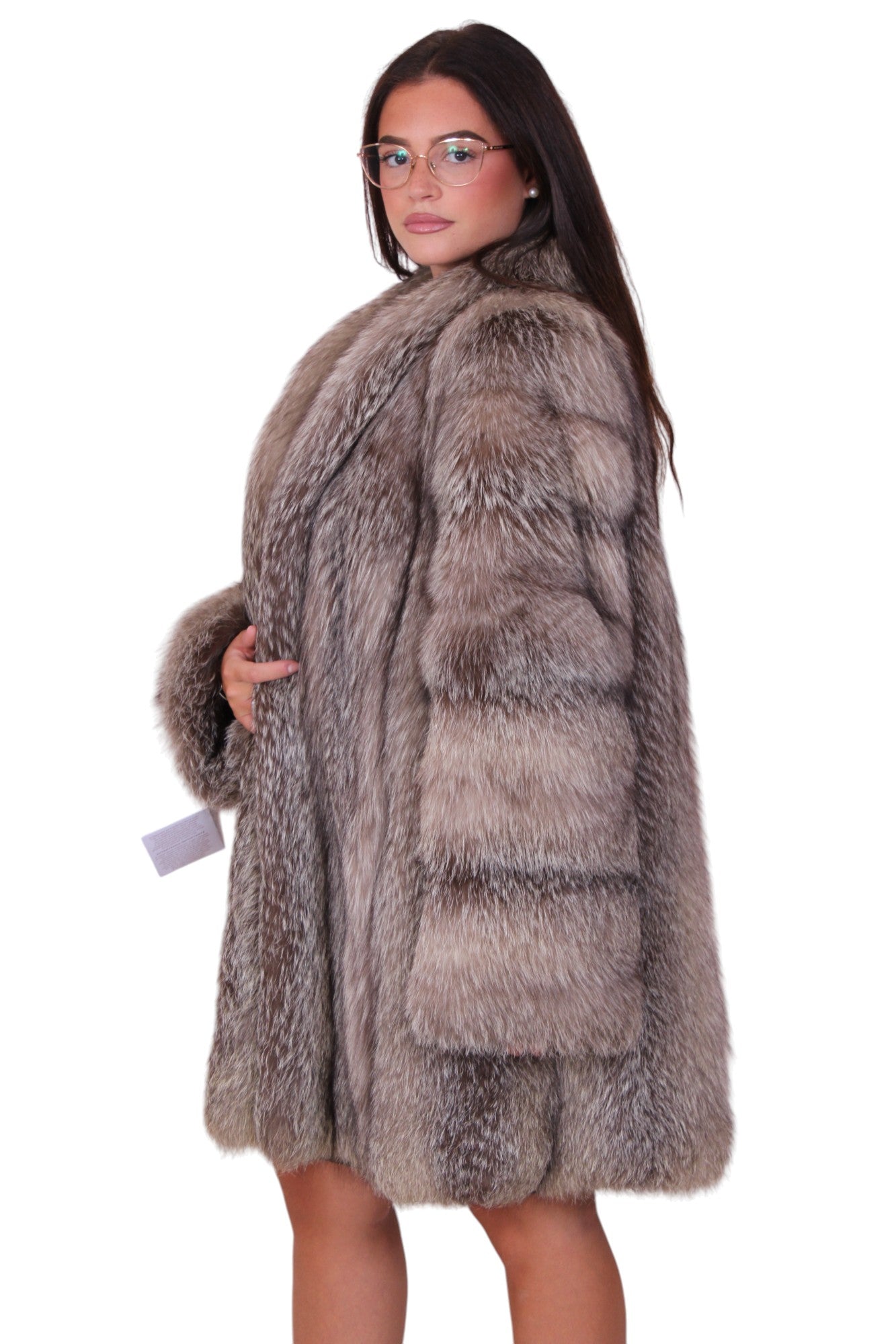Fox fur jacket