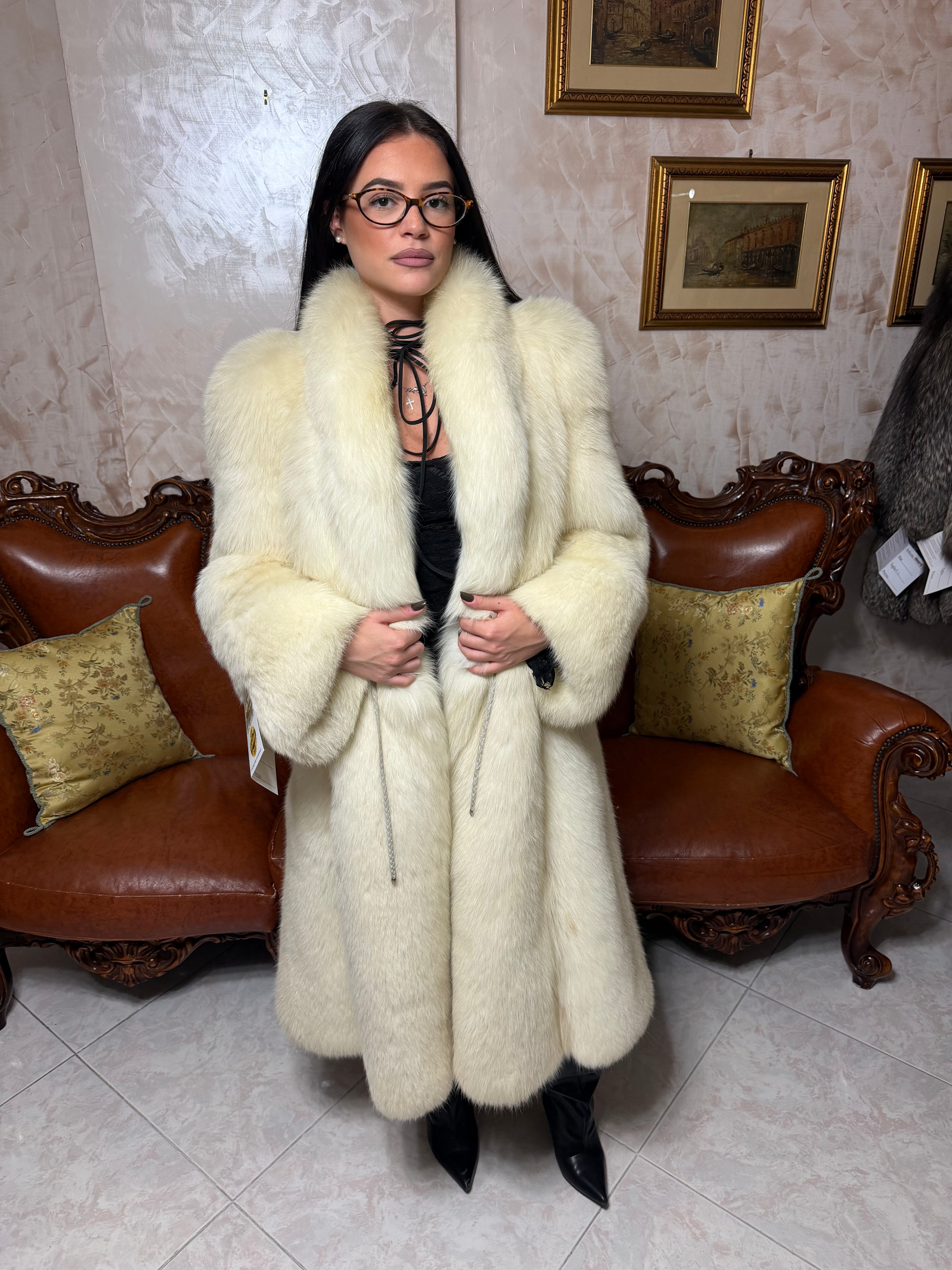 Cappotto pelliccia volpe