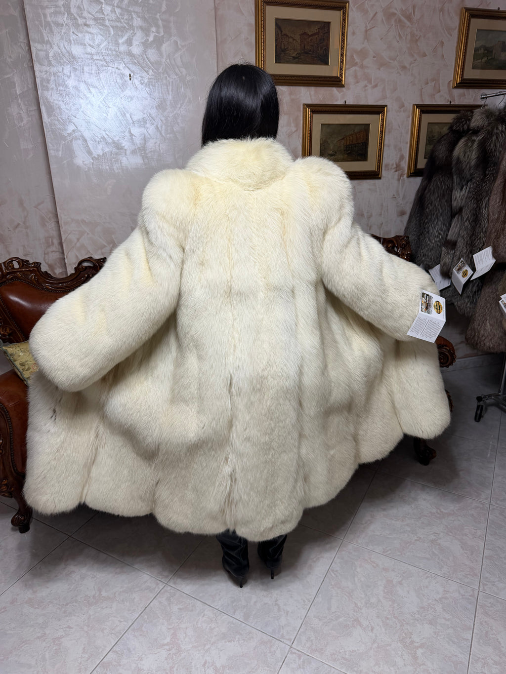 Cappotto pelliccia volpe
