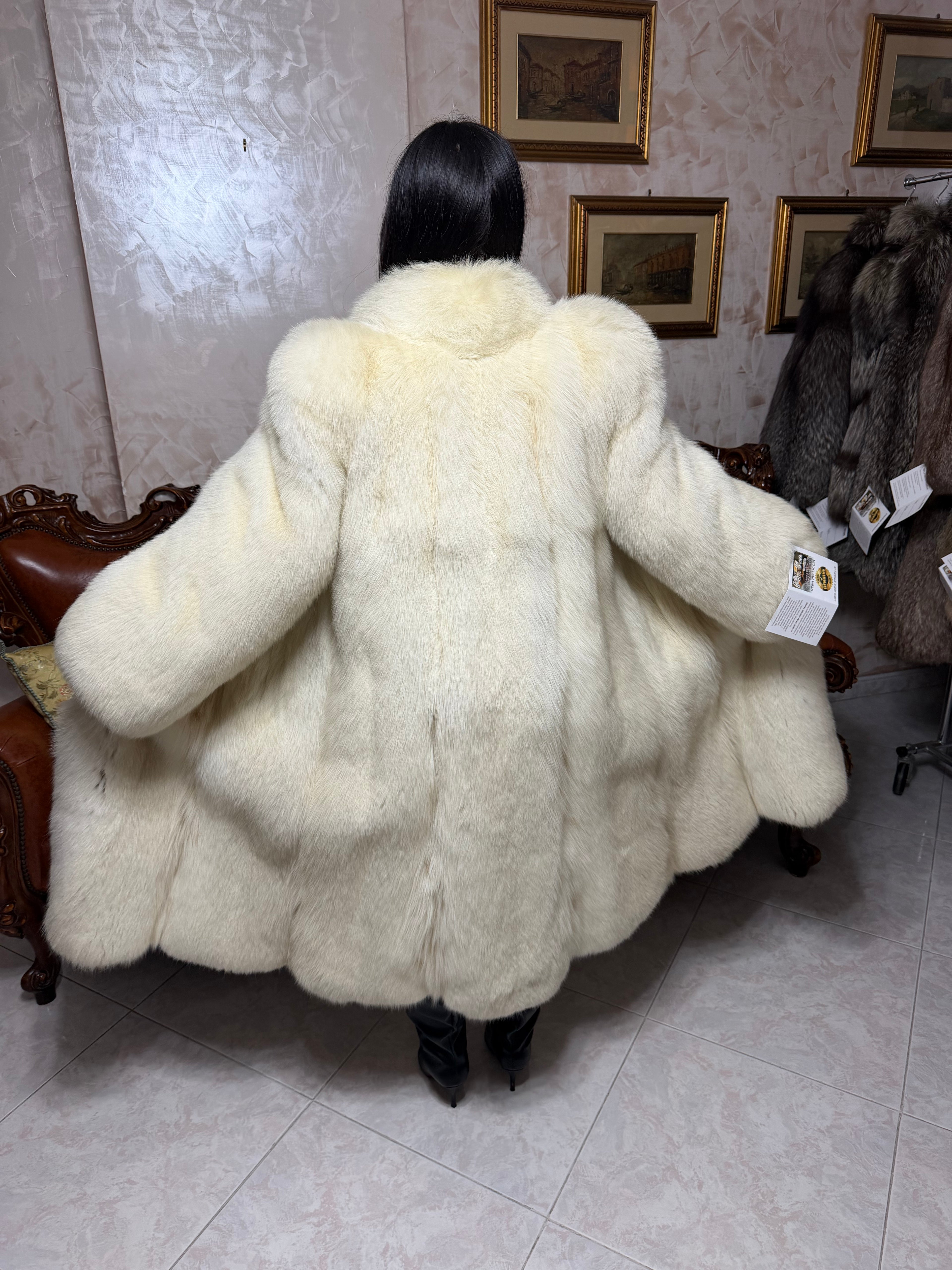Cappotto pelliccia volpe