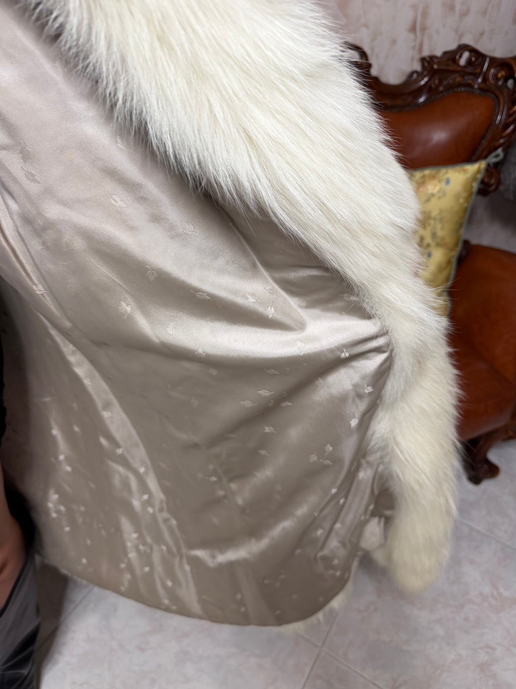 Cappotto pelliccia volpe