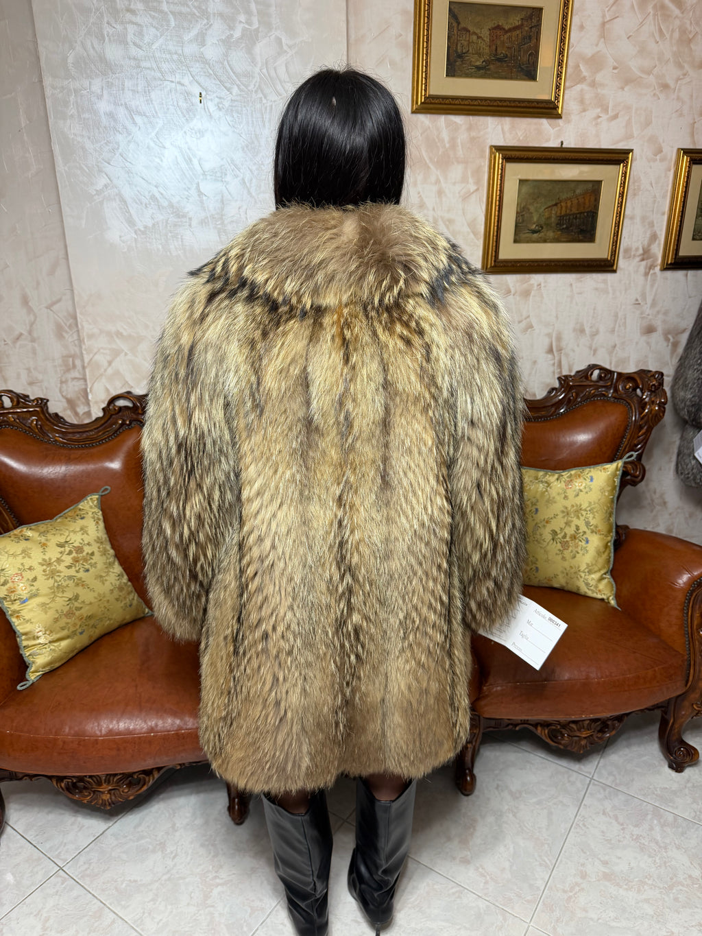 Murmasky (raccoon) fur jacket