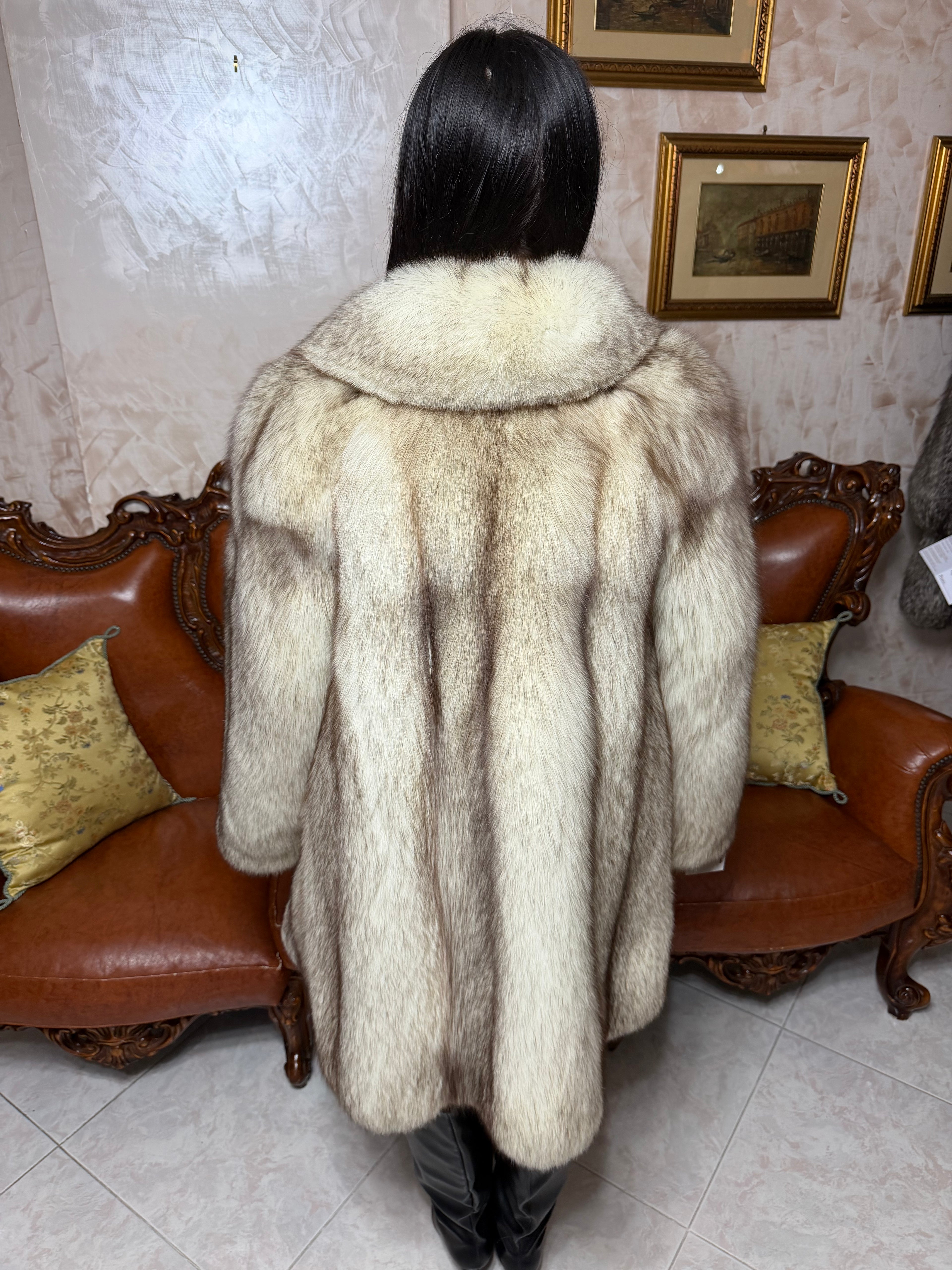 Fox fur jacket