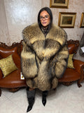 Pelzjacke aus Marderhund