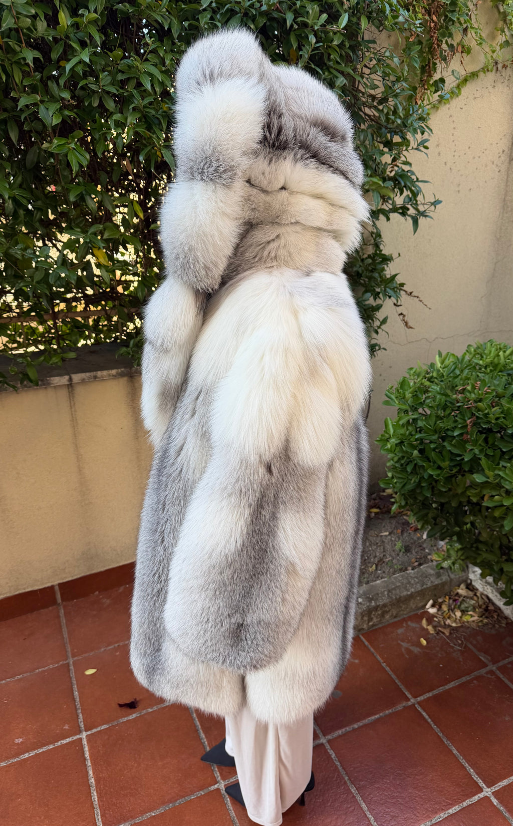 Pelzjacke aus goldenem Fuchsfell