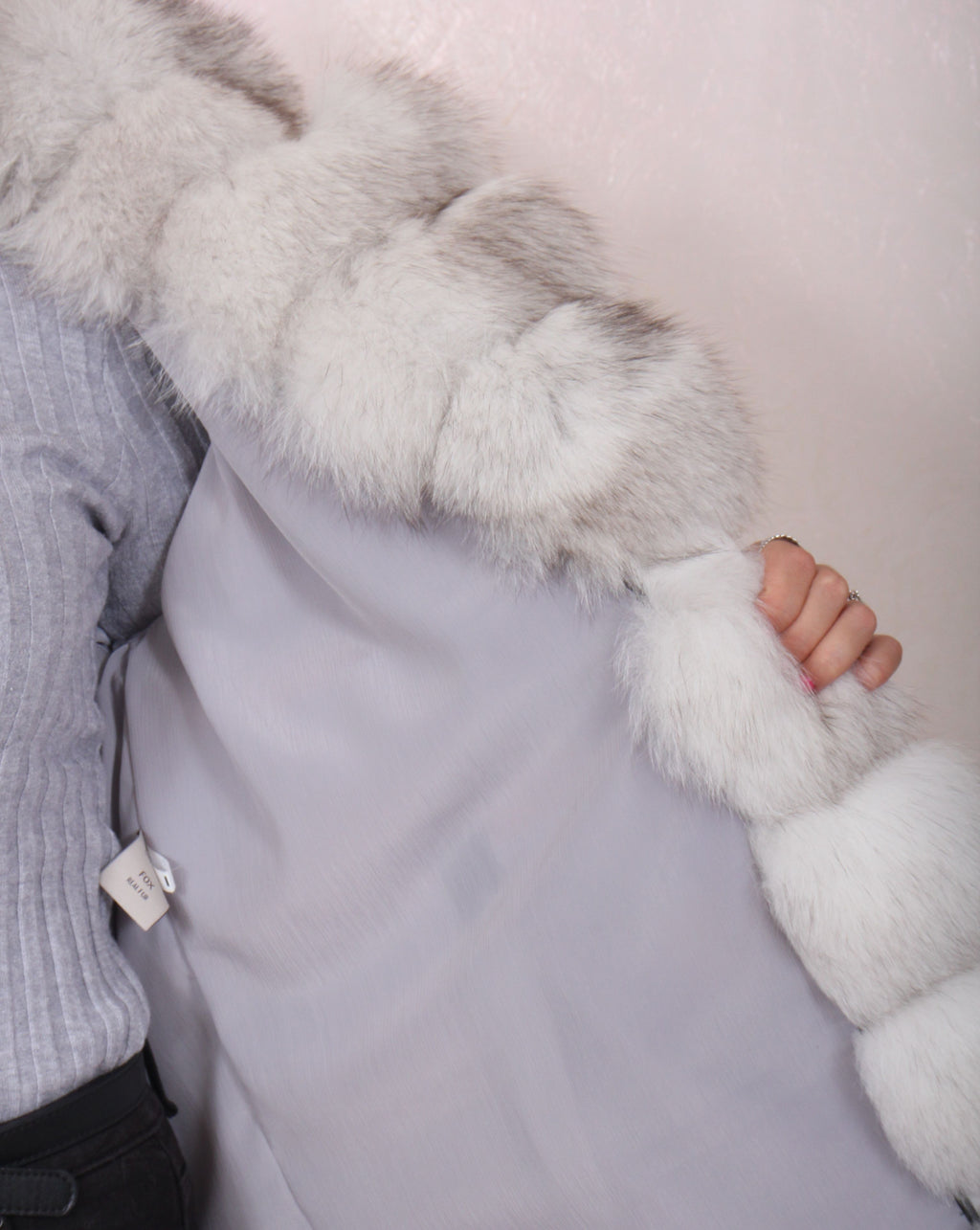 Fox fur jacket