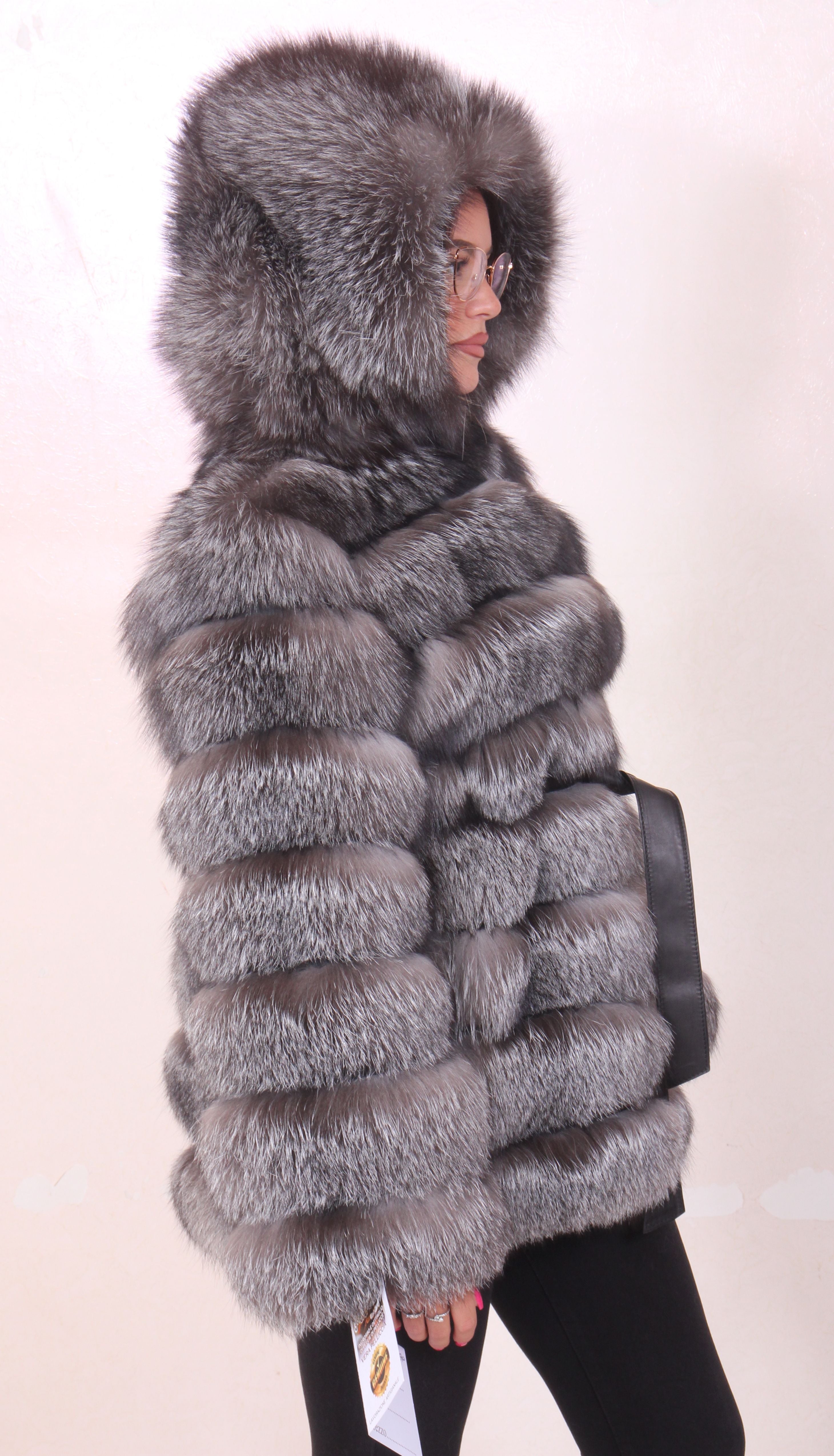 Fox fur jacket