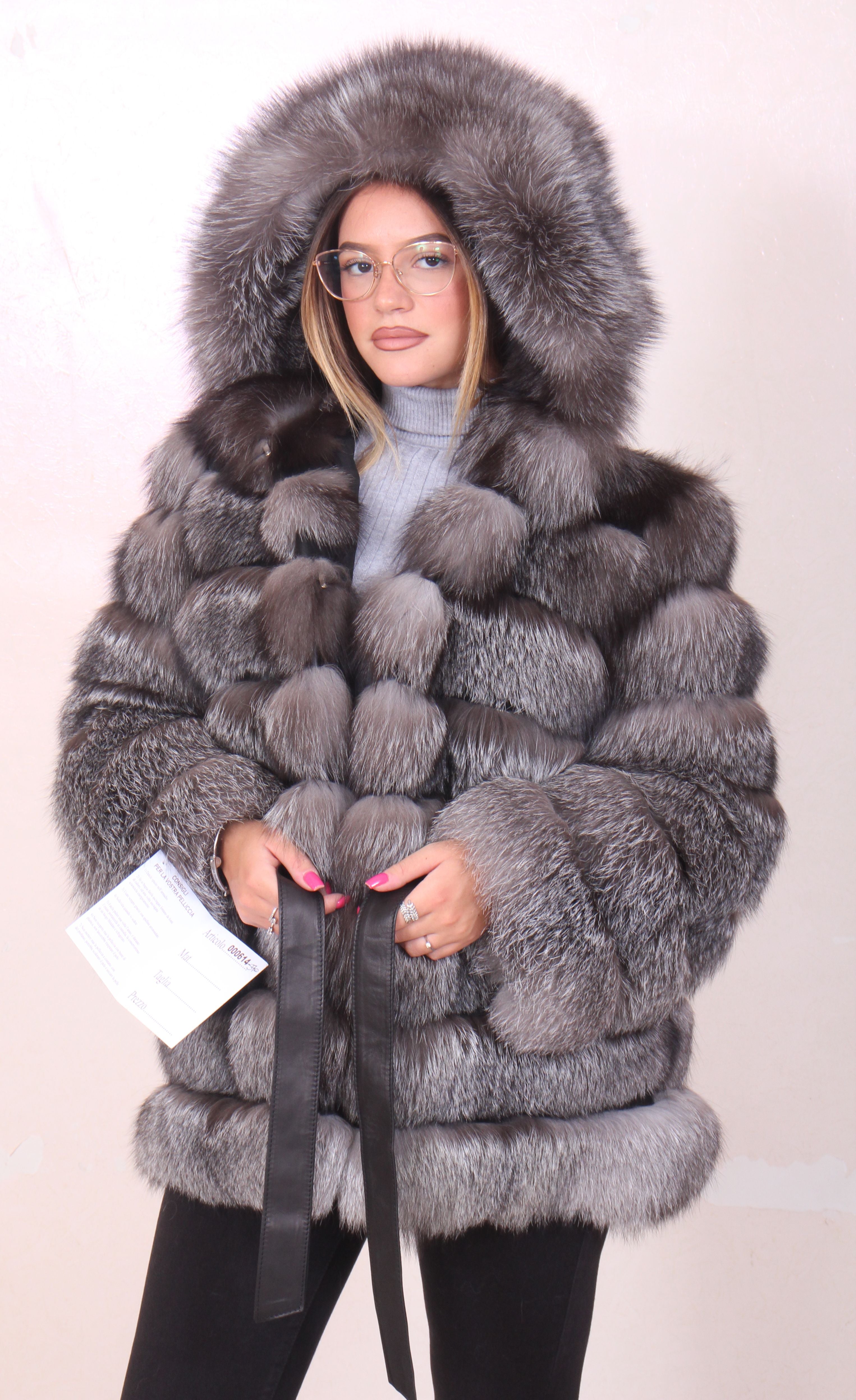 Fox fur jacket