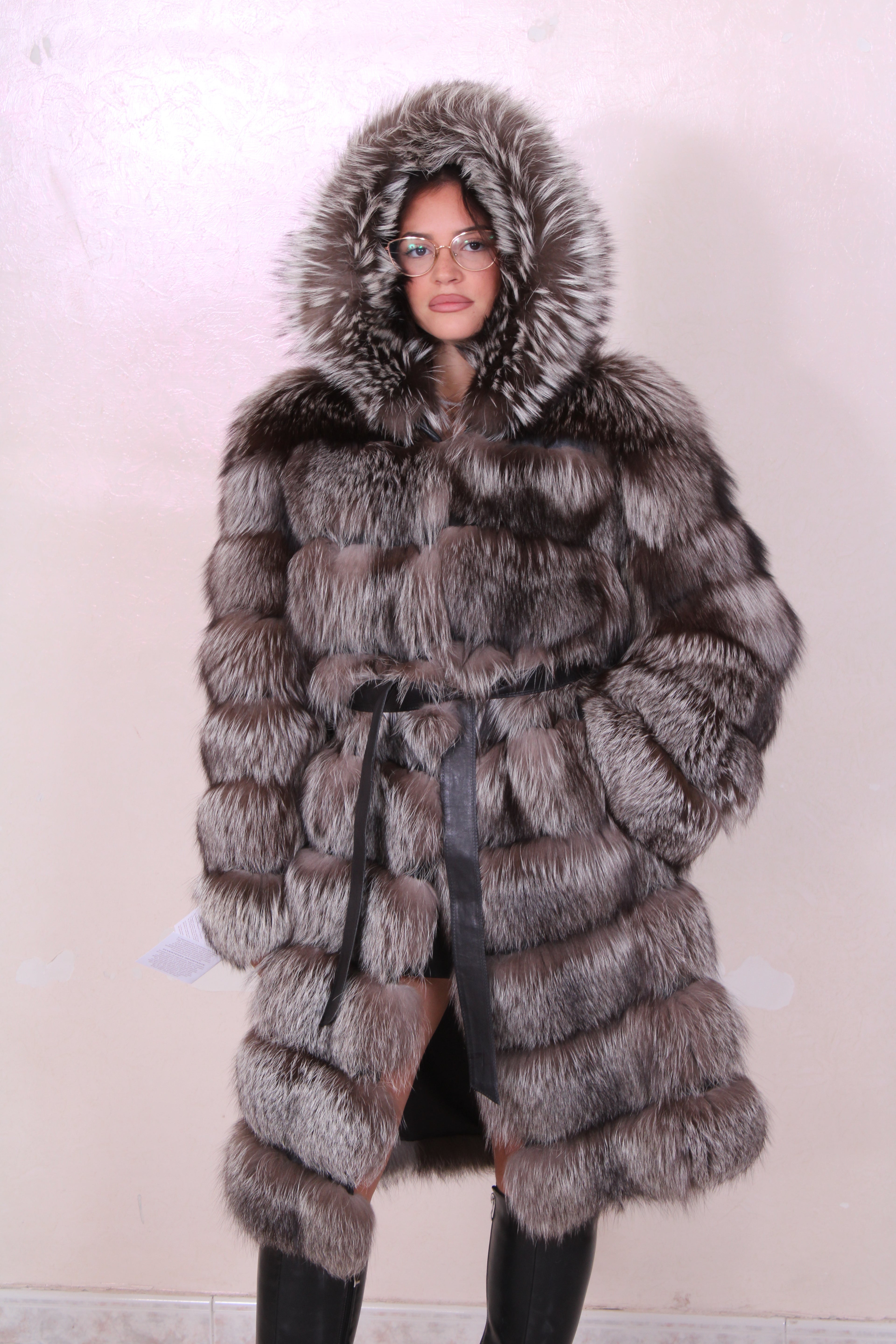 Fox fur jacket