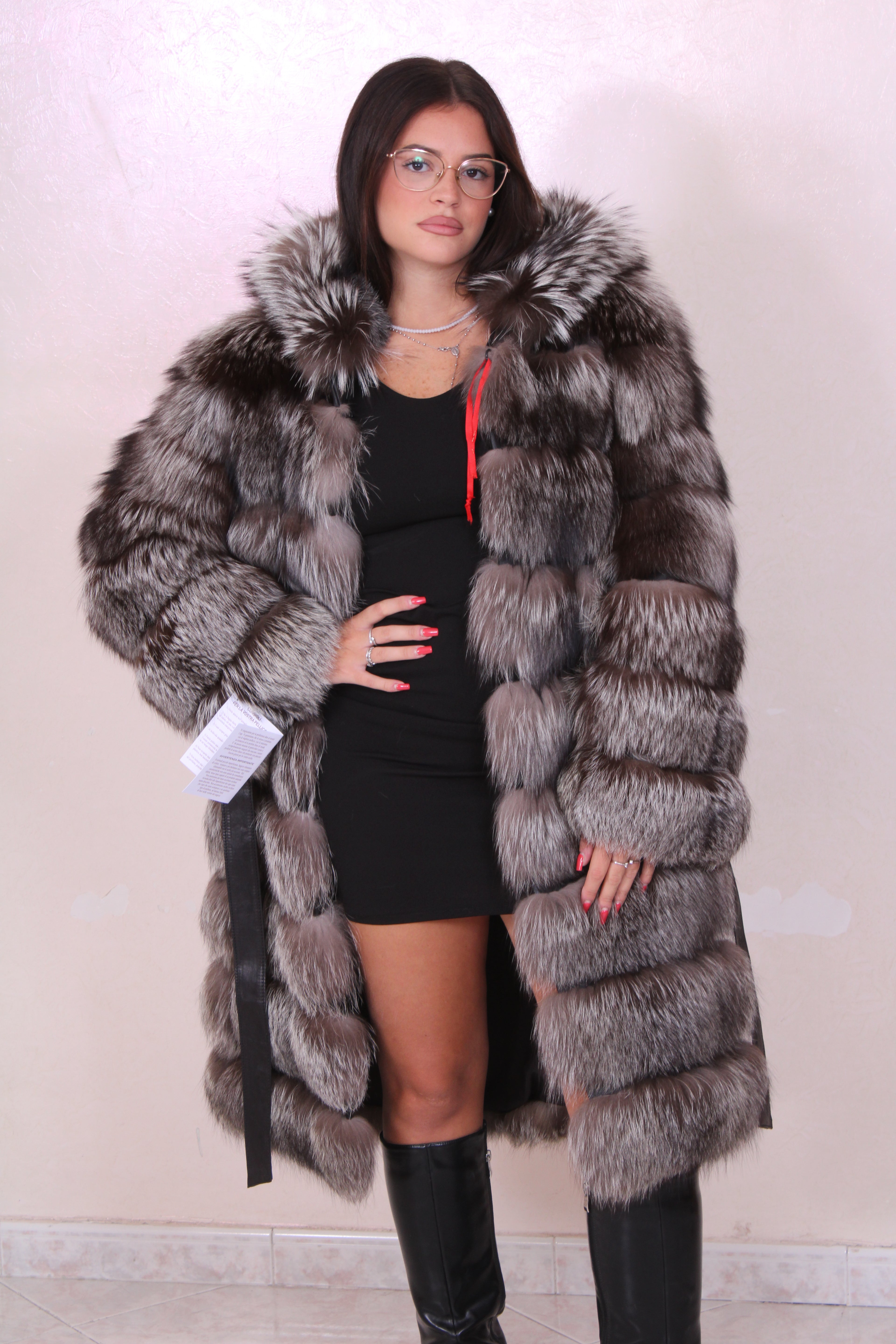 Fox fur jacket