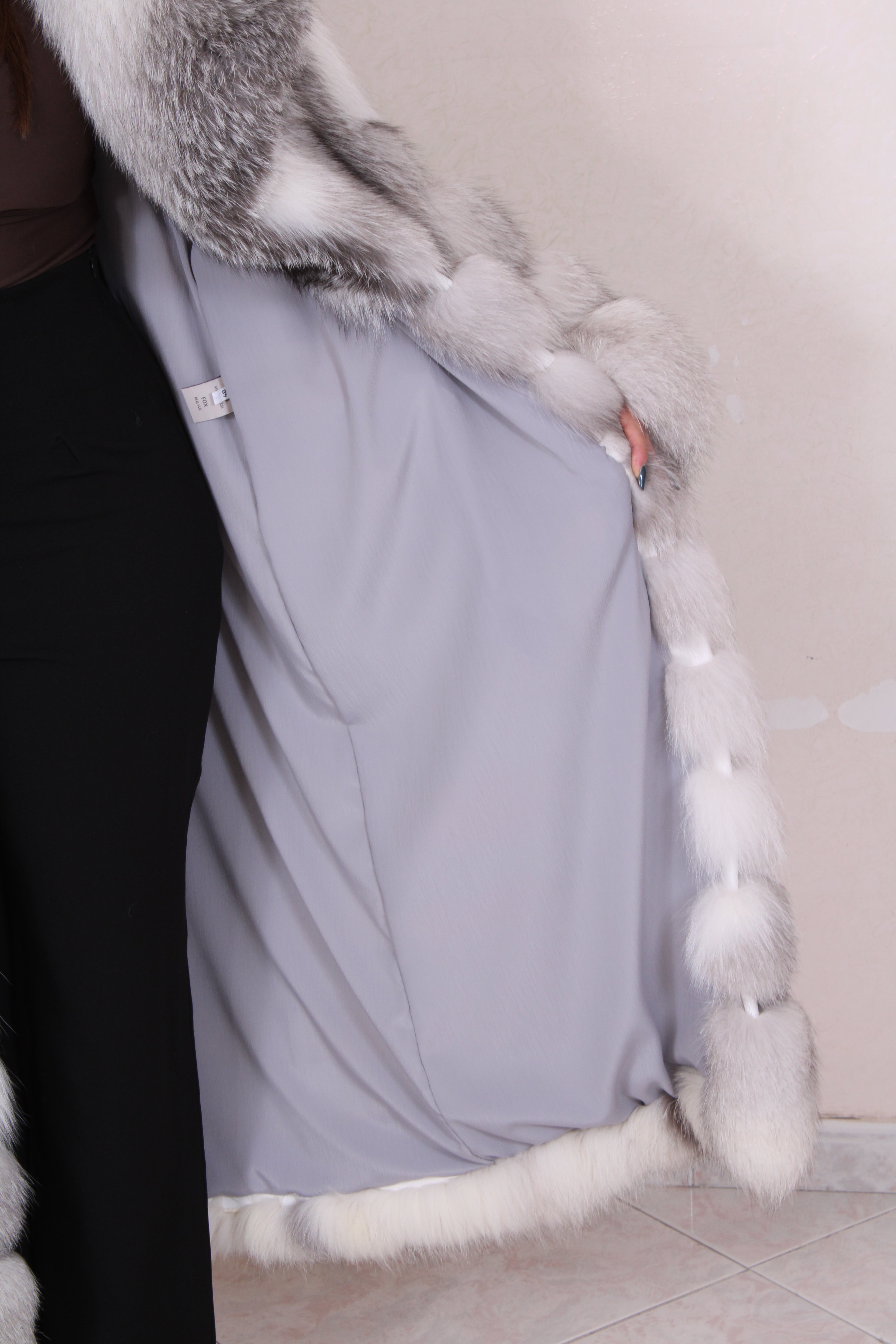Cappotto pelliccia di volpe