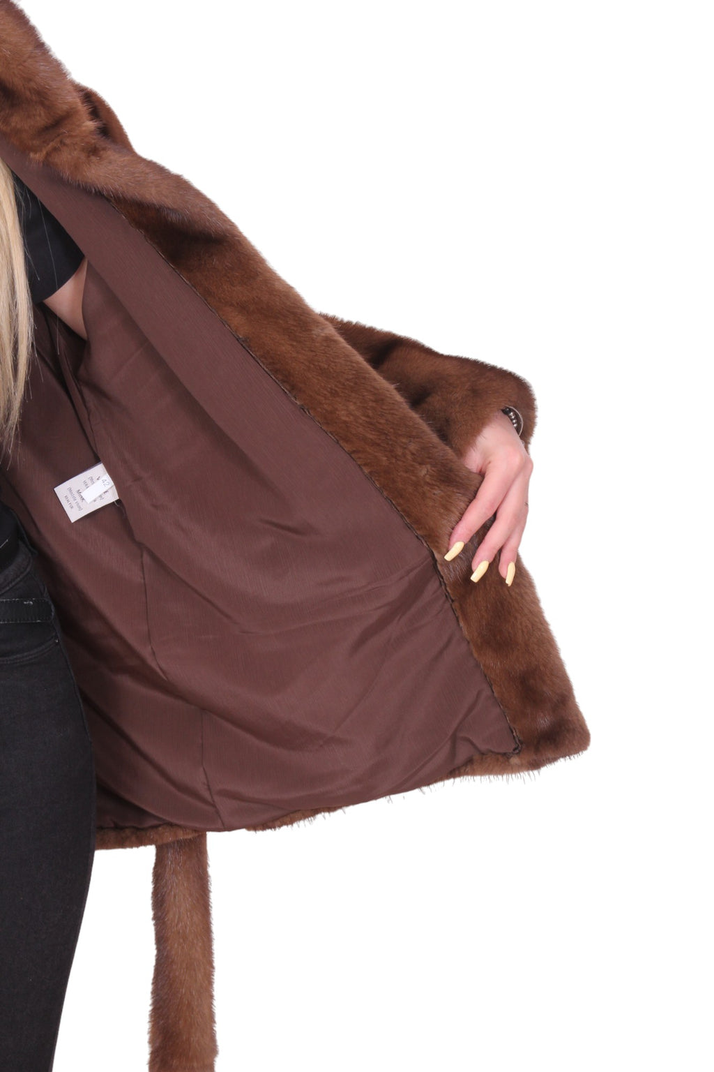 Giacca pelliccia di visone