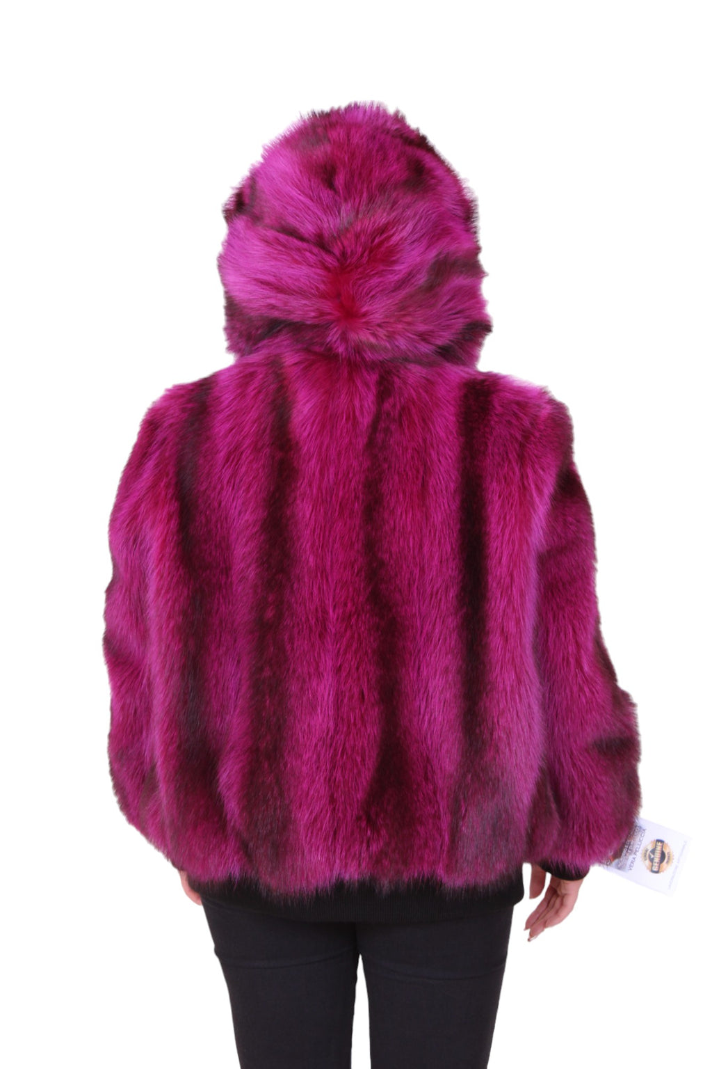 Marmot fur bomber jacket