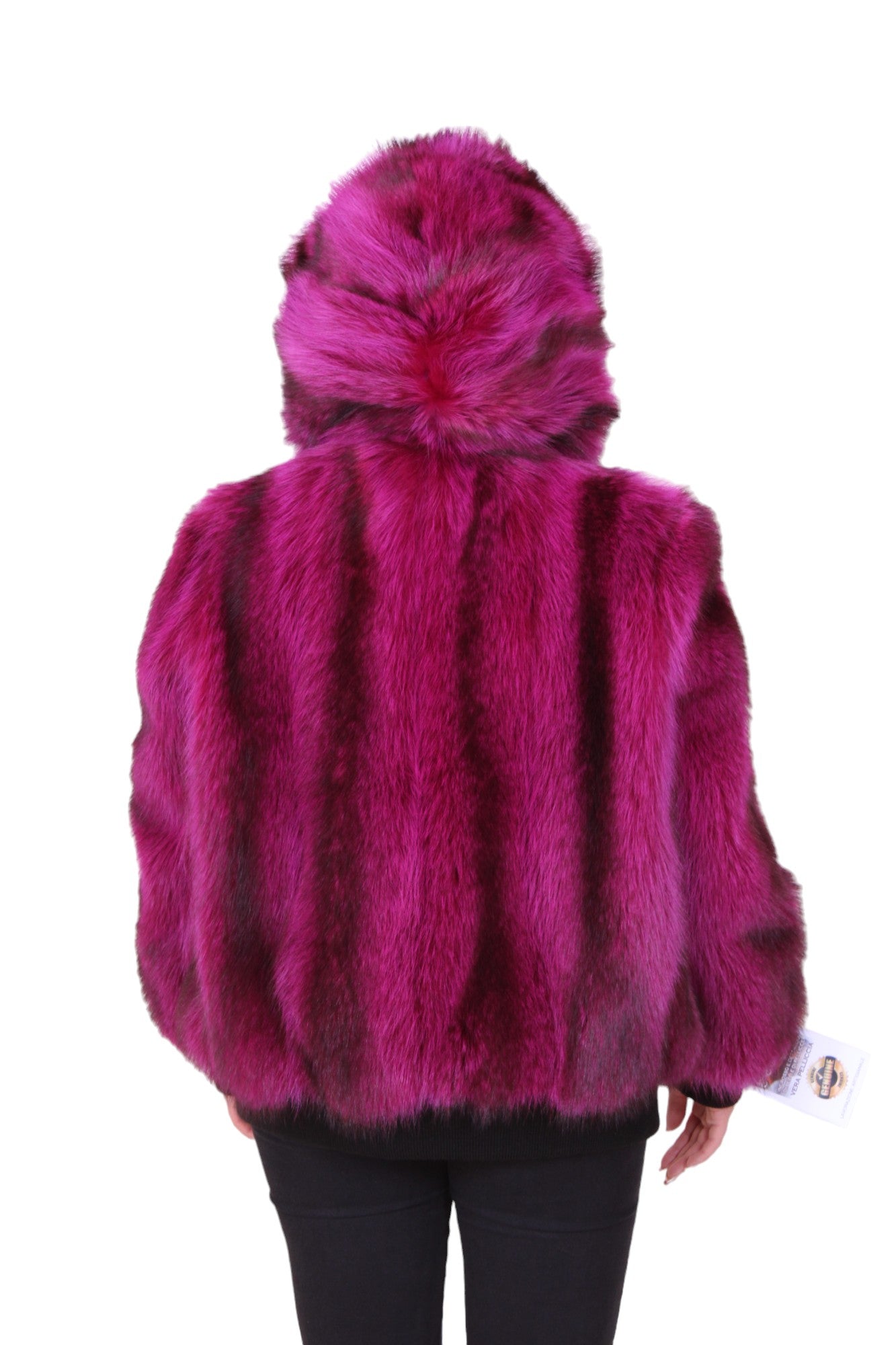 Marmot fur bomber jacket