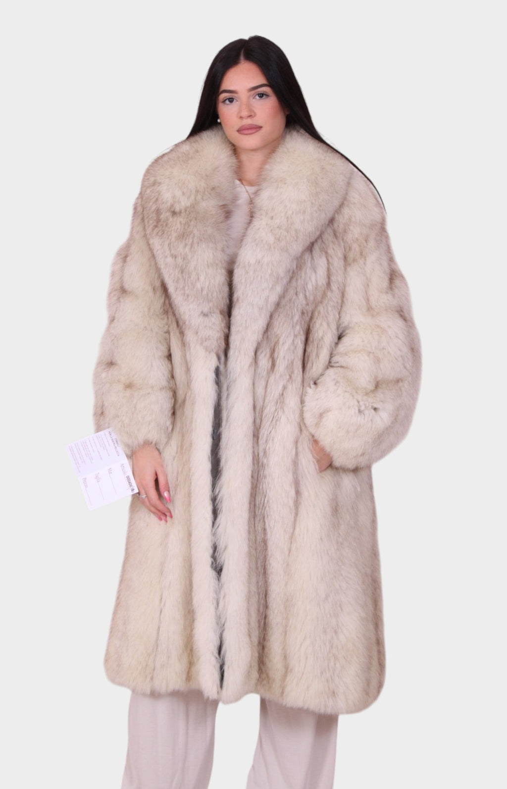 Cappotto pelliccia di volpe vintage
