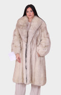 Cappotto pelliccia di volpe vintage