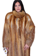 Cappotto pelliccia di volpe vintage