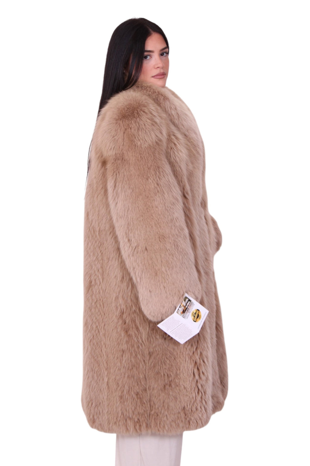 Fox fur coat