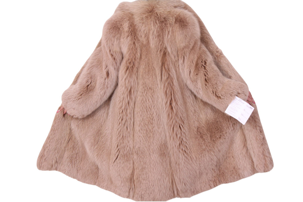 Fox fur coat