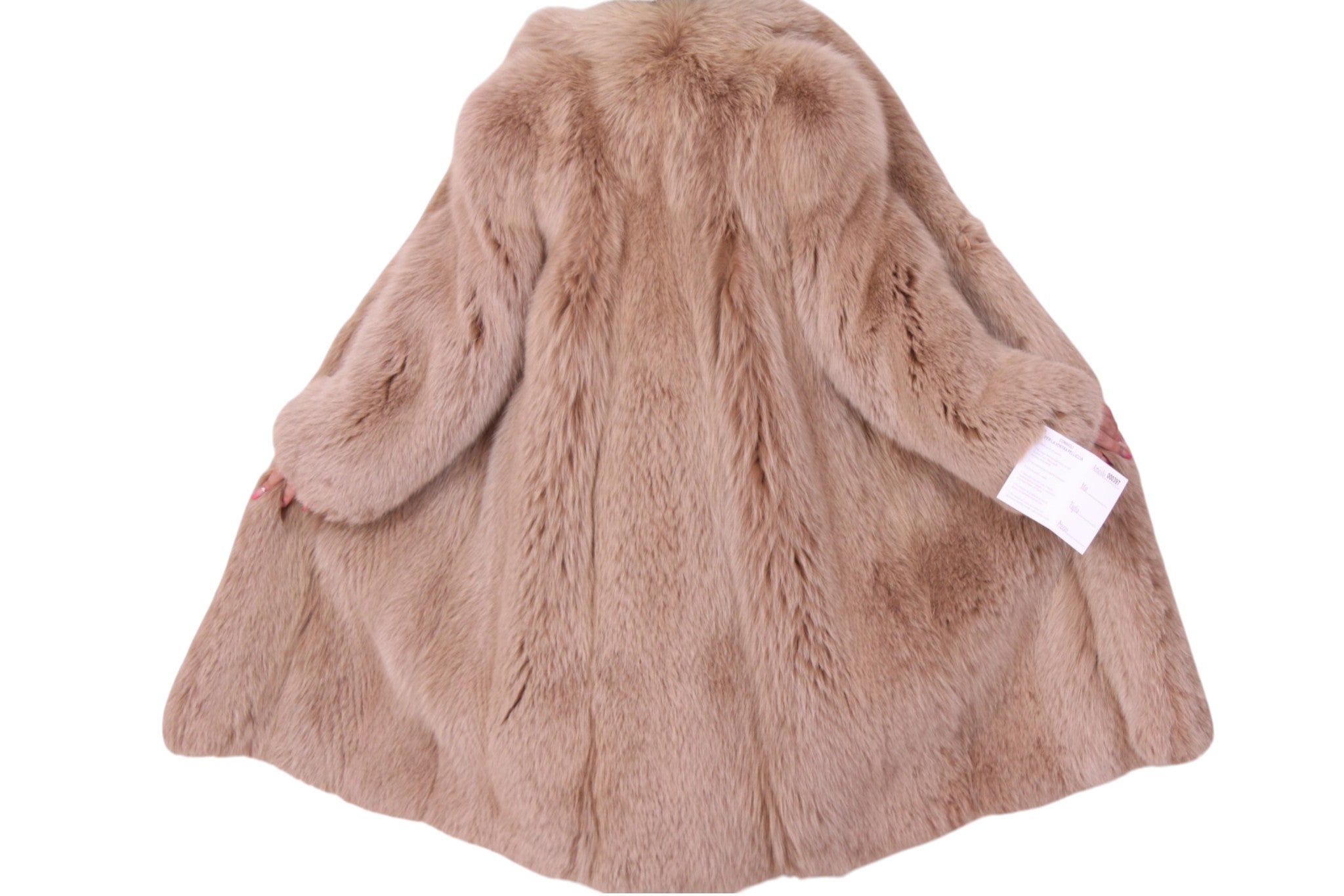 Fox fur coat
