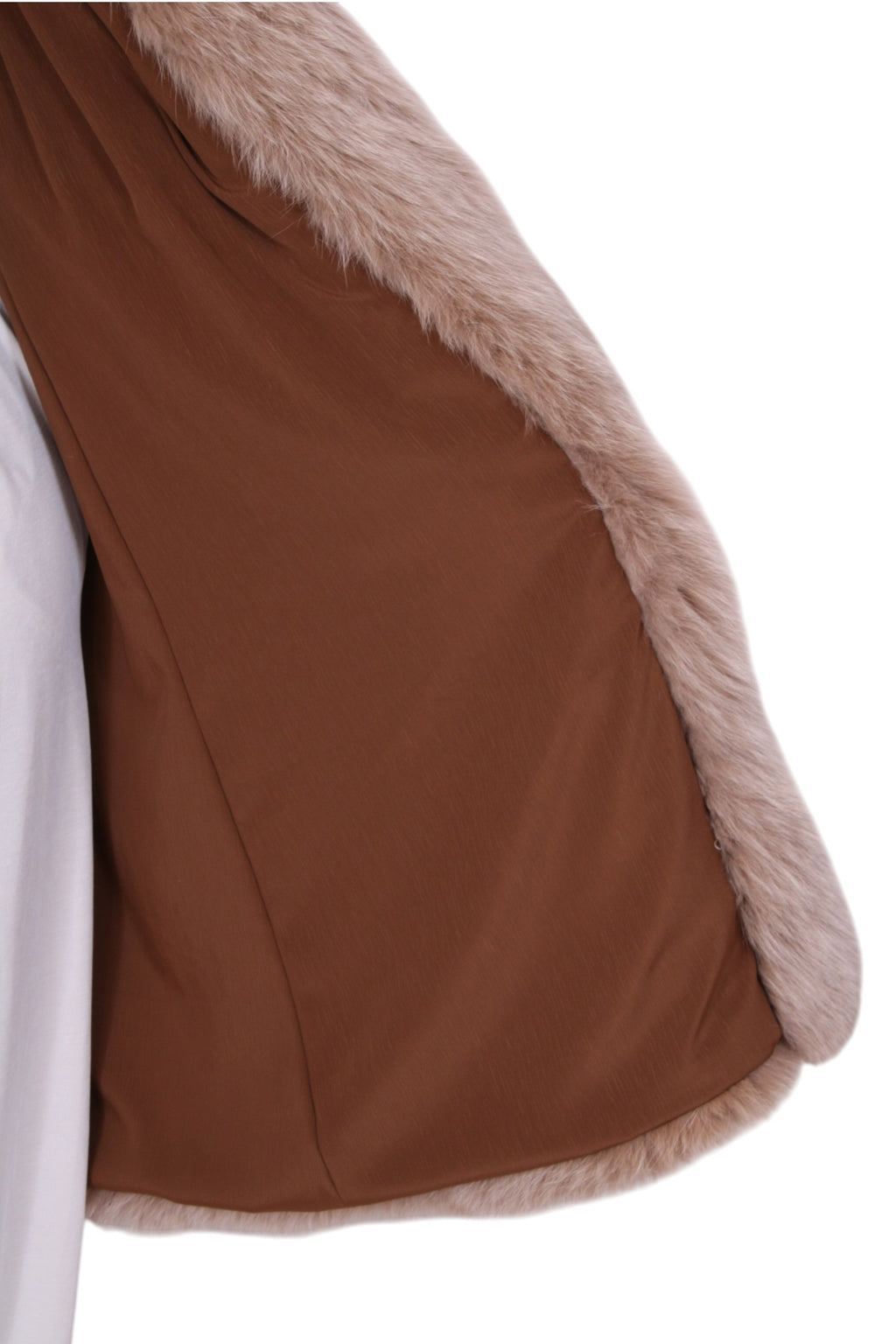 Fox fur coat