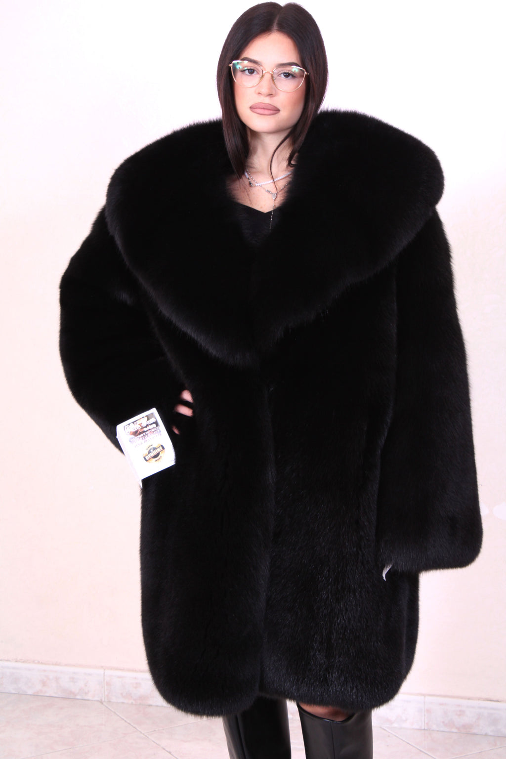 Fox fur jacket
