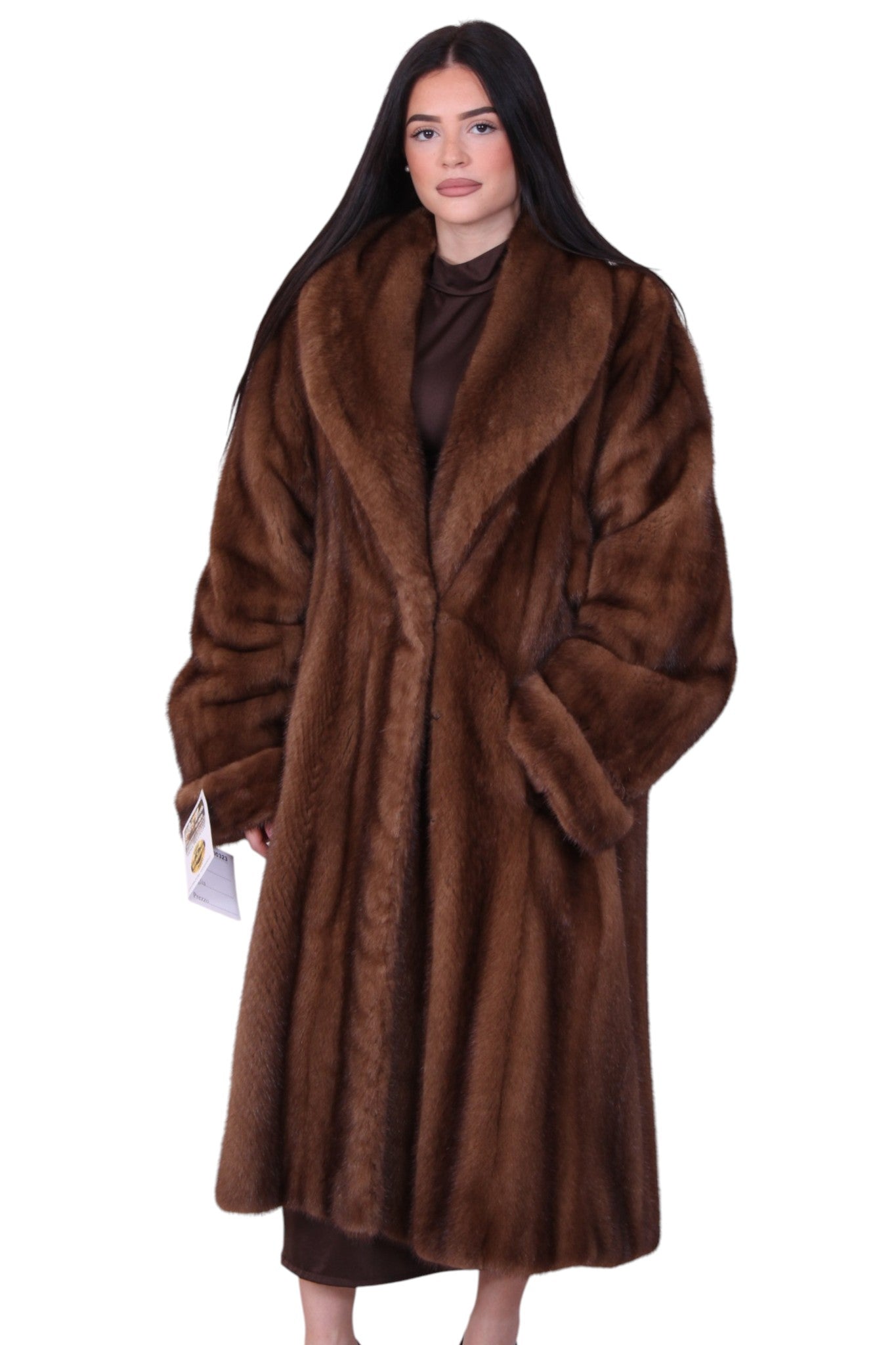 Mink fur coat