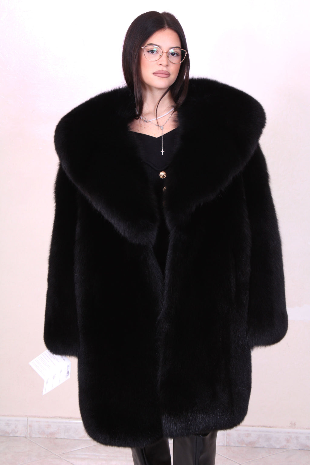 Fox fur jacket
