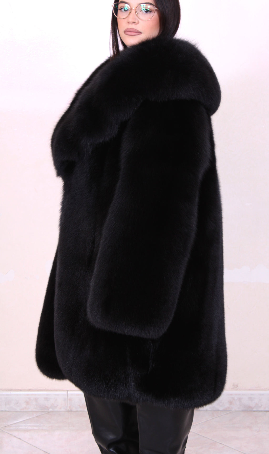 Fox fur jacket