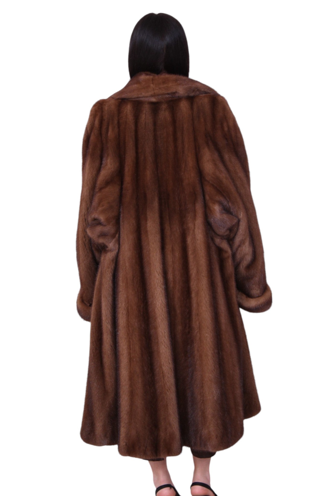 Mink fur coat