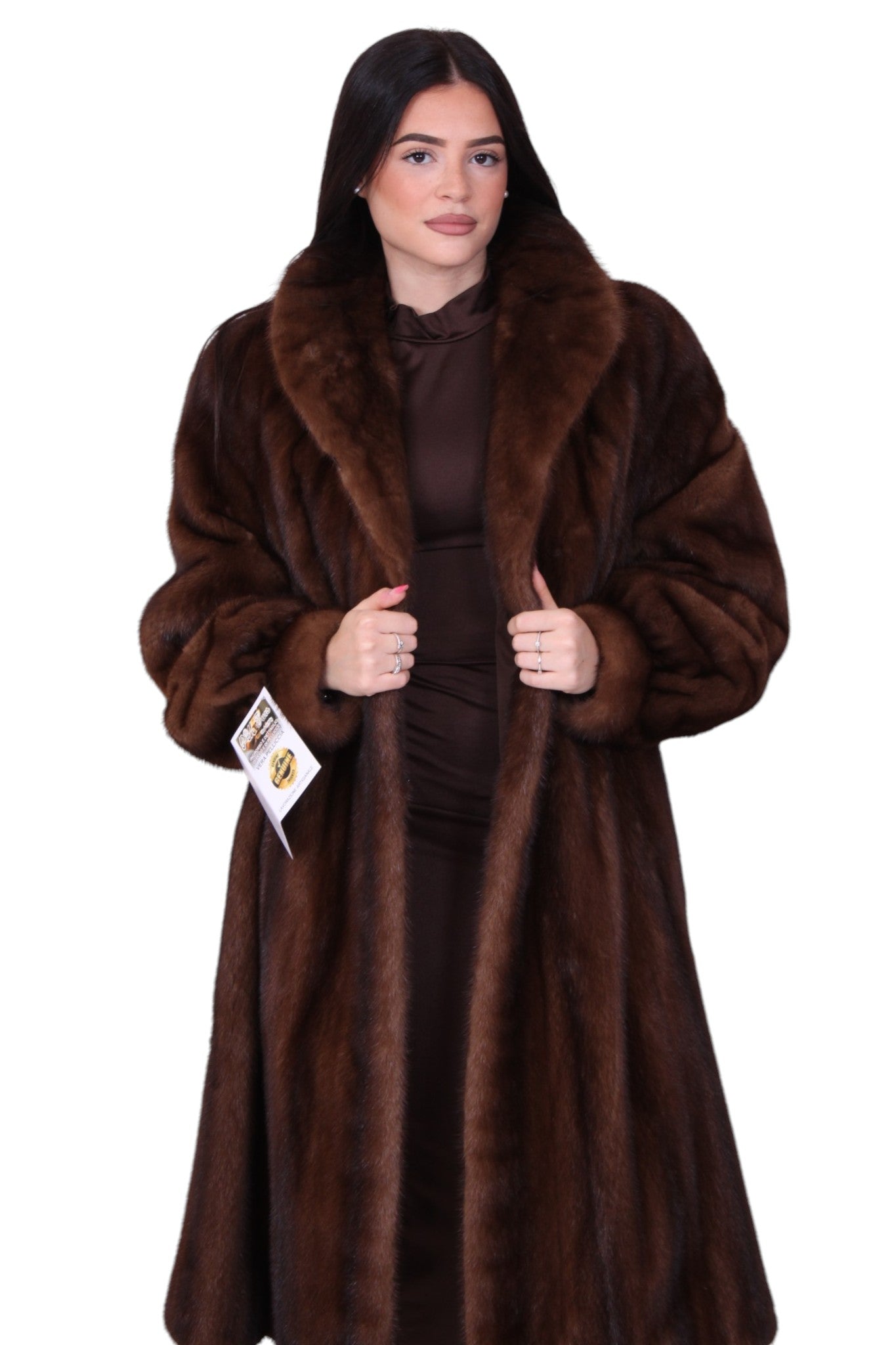 Mink fur coat