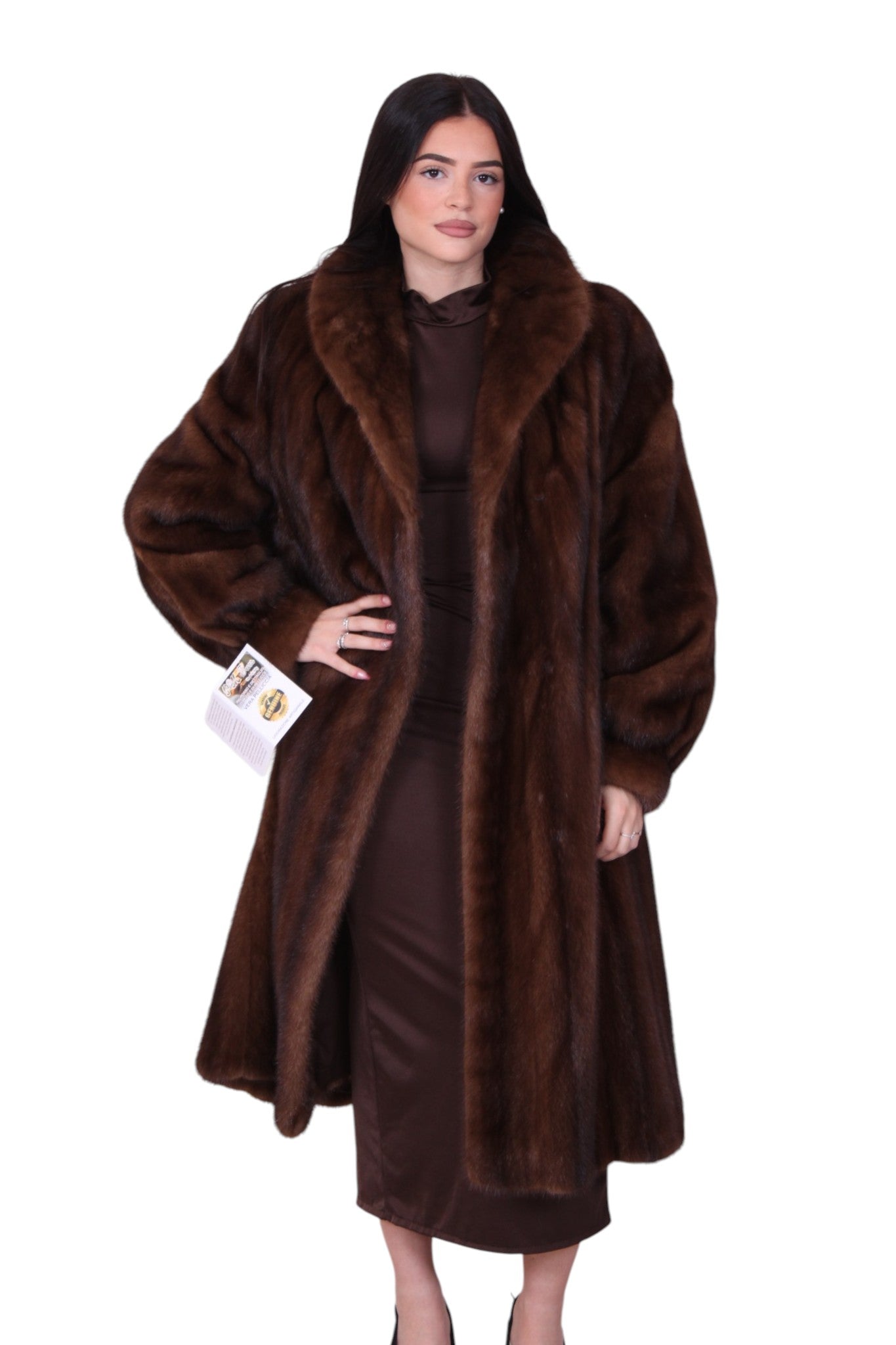 Mink fur coat