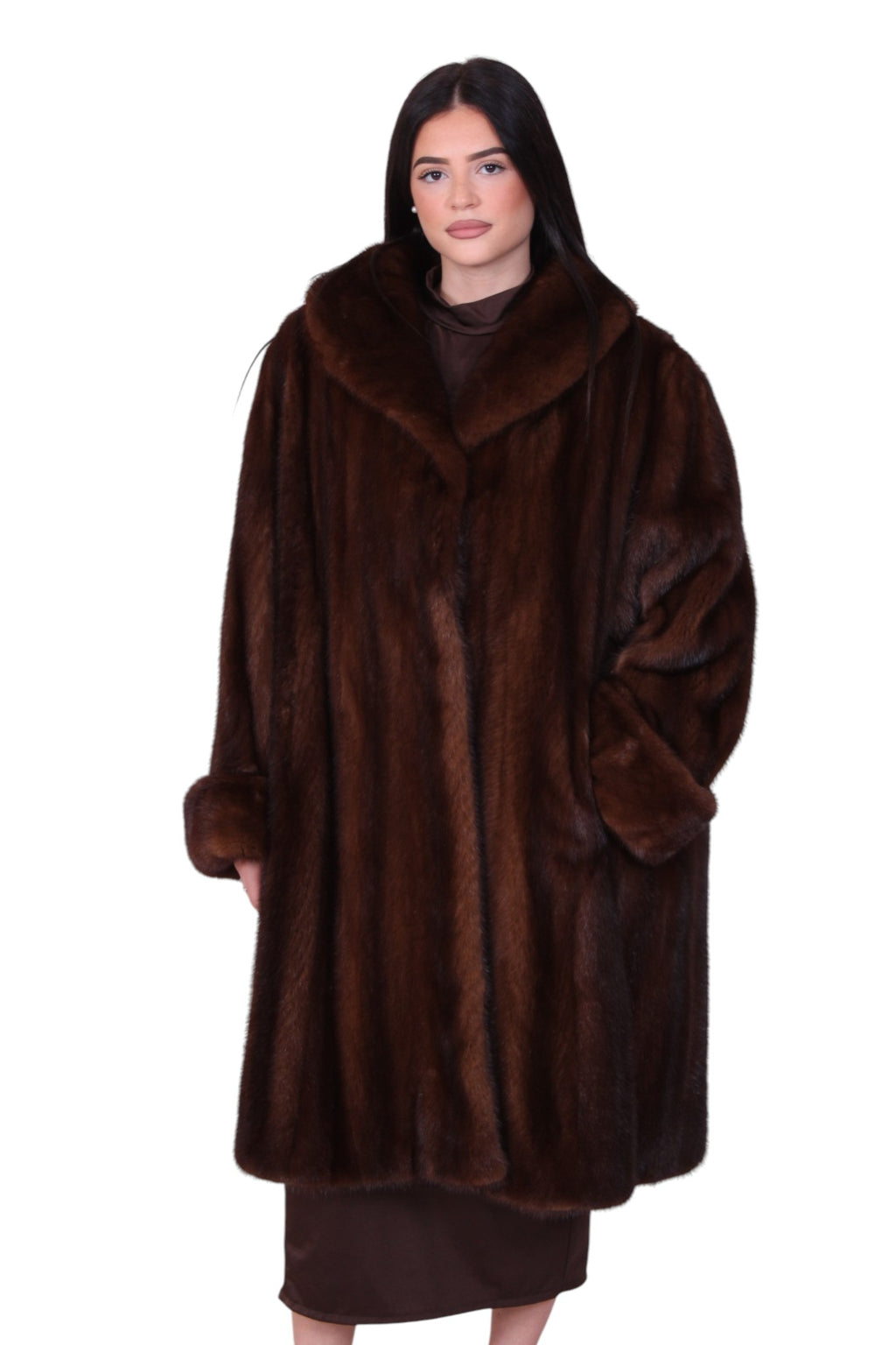 Cappotto pelliccia di visone